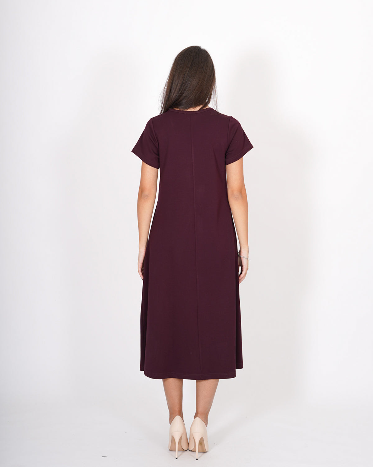 Abito girocollo in mano crepe - Cristobal Uncategorized - Hope Abbigliamento e Accessori Donna Online