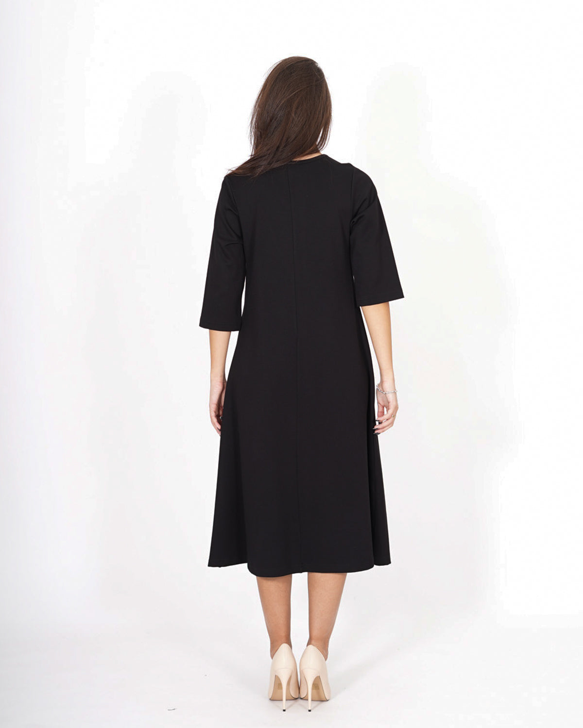 Abito girocollo in mano crepe - Cristobal Uncategorized - Hope Abbigliamento e Accessori Donna Online