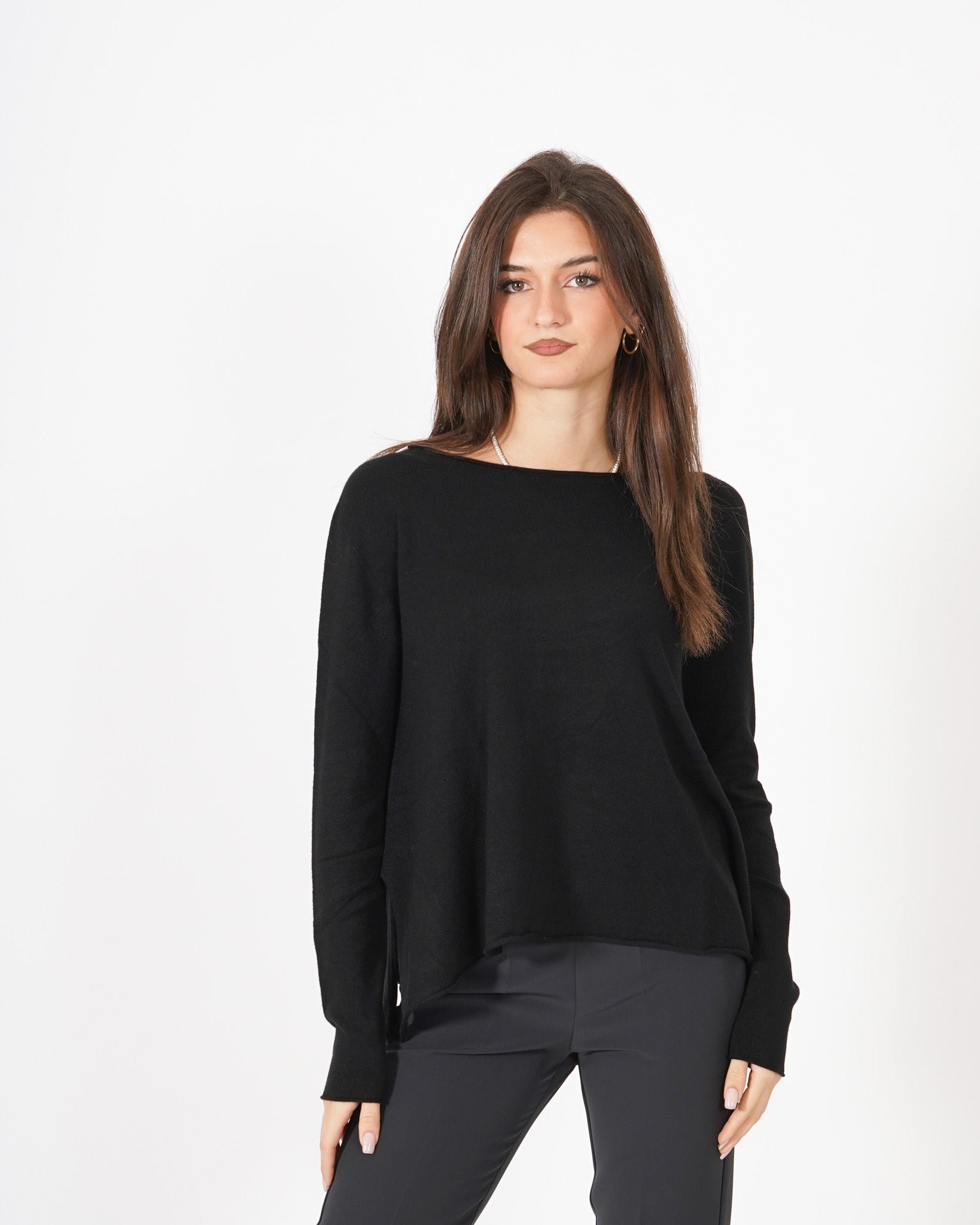 Maglia girocollo basic ampia sul fondo - Austria Uncategorized - Hope Abbigliamento e Accessori Donna Online