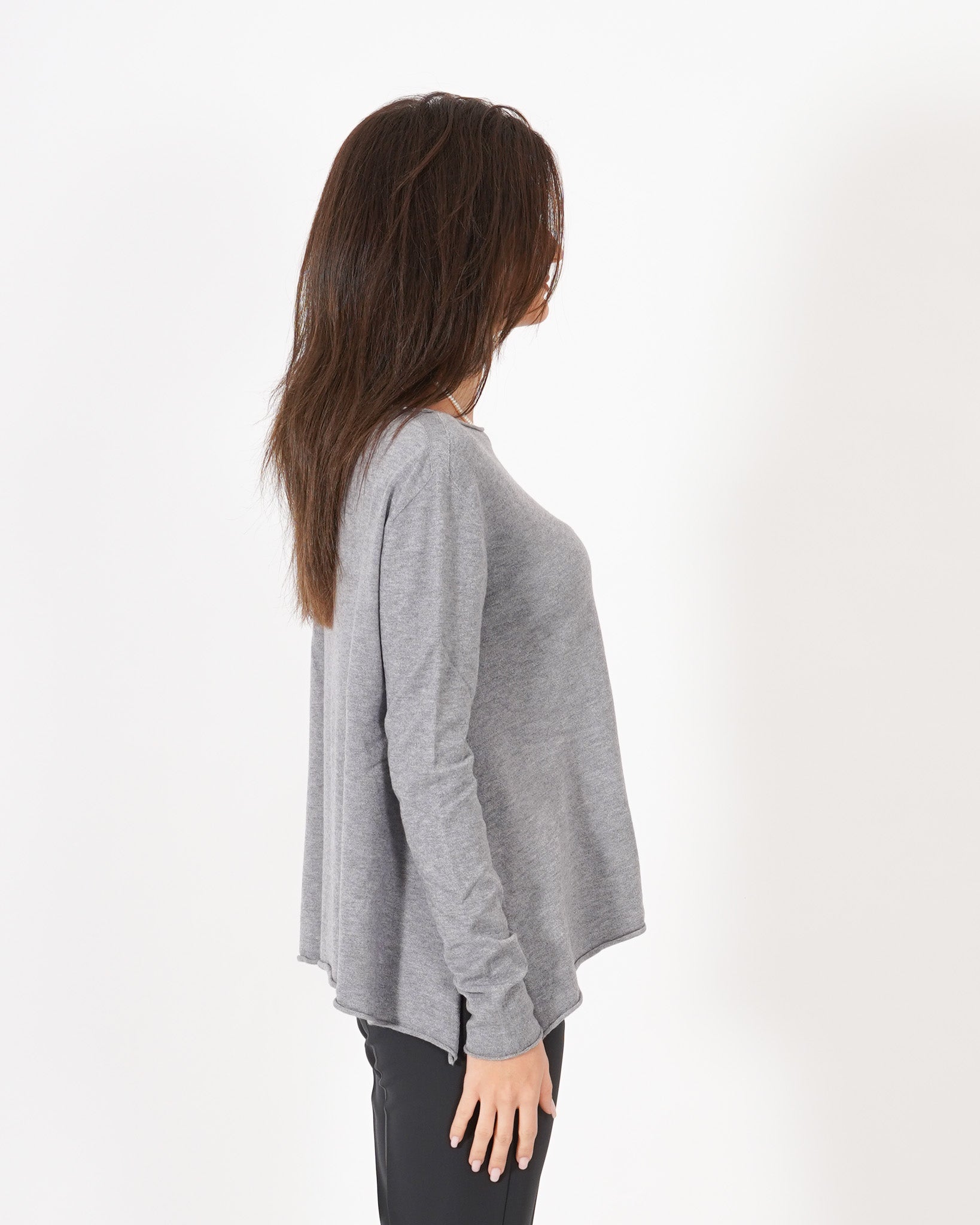 Maglia girocollo basic ampia sul fondo - Austria Uncategorized - Hope Abbigliamento e Accessori Donna Online