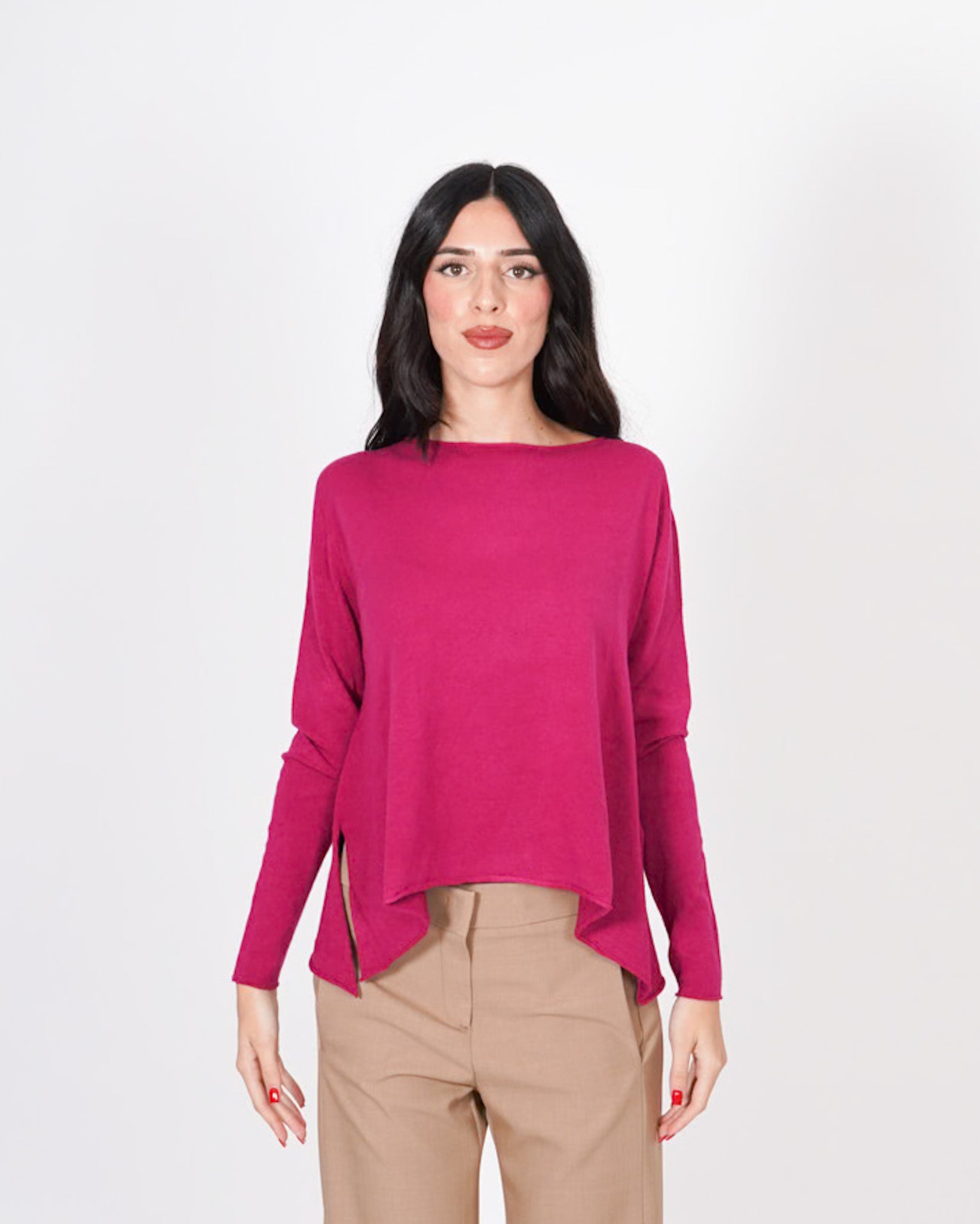 Maglia girocollo basic ampia sul fondo - Austria Uncategorized - Hope Abbigliamento e Accessori Donna Online