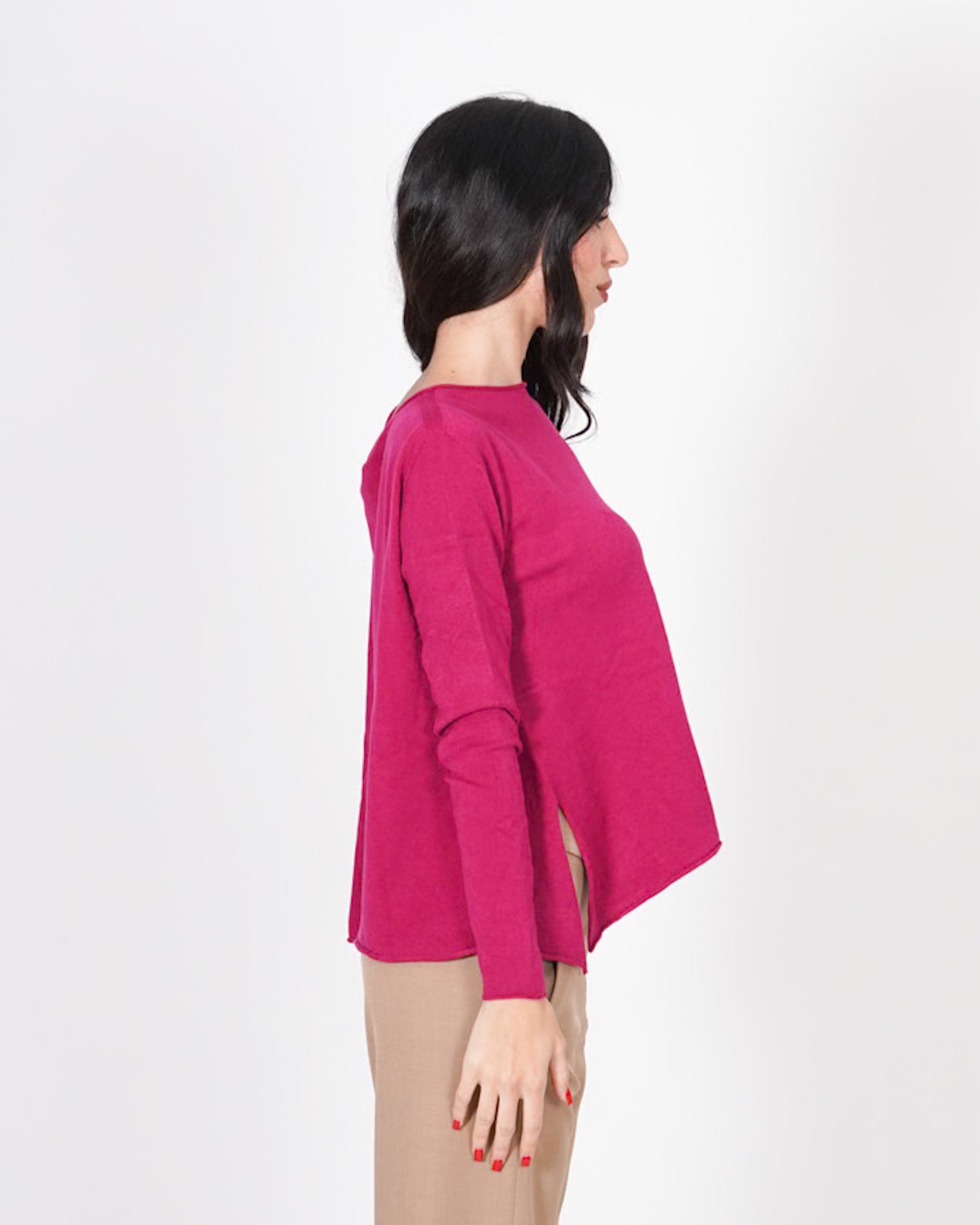 Maglia girocollo basic ampia sul fondo - Austria Uncategorized - Hope Abbigliamento e Accessori Donna Online