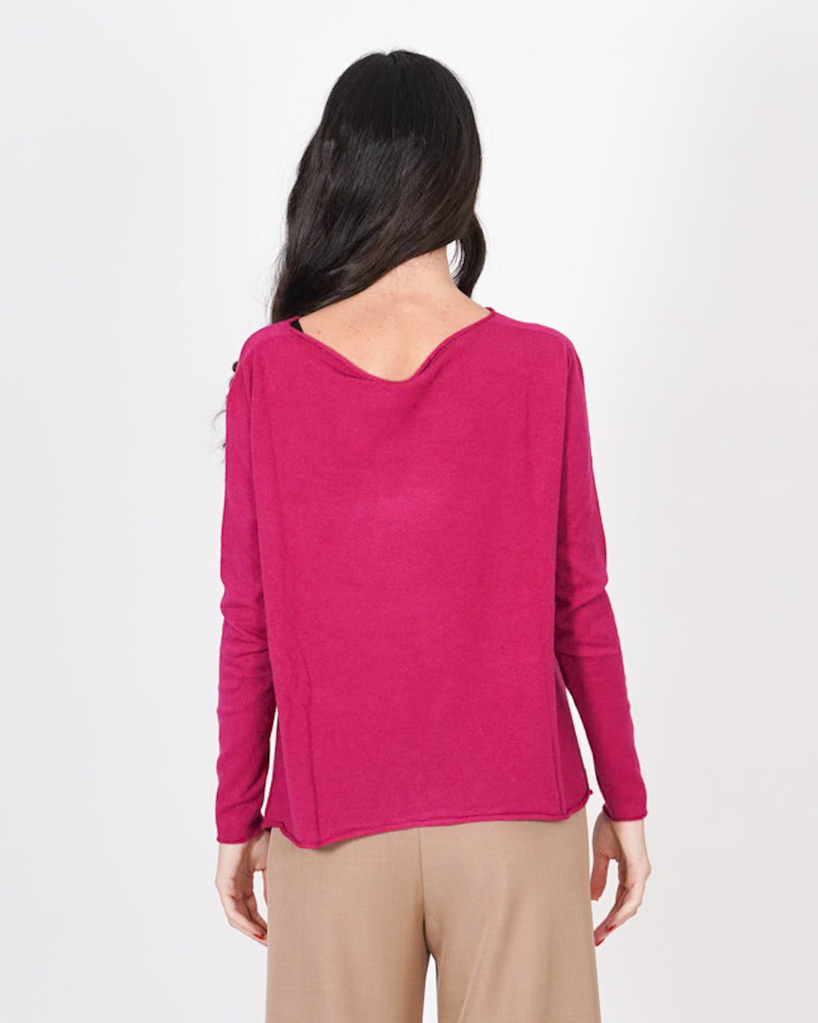 Maglia girocollo basic ampia sul fondo - Austria Uncategorized - Hope Abbigliamento e Accessori Donna Online