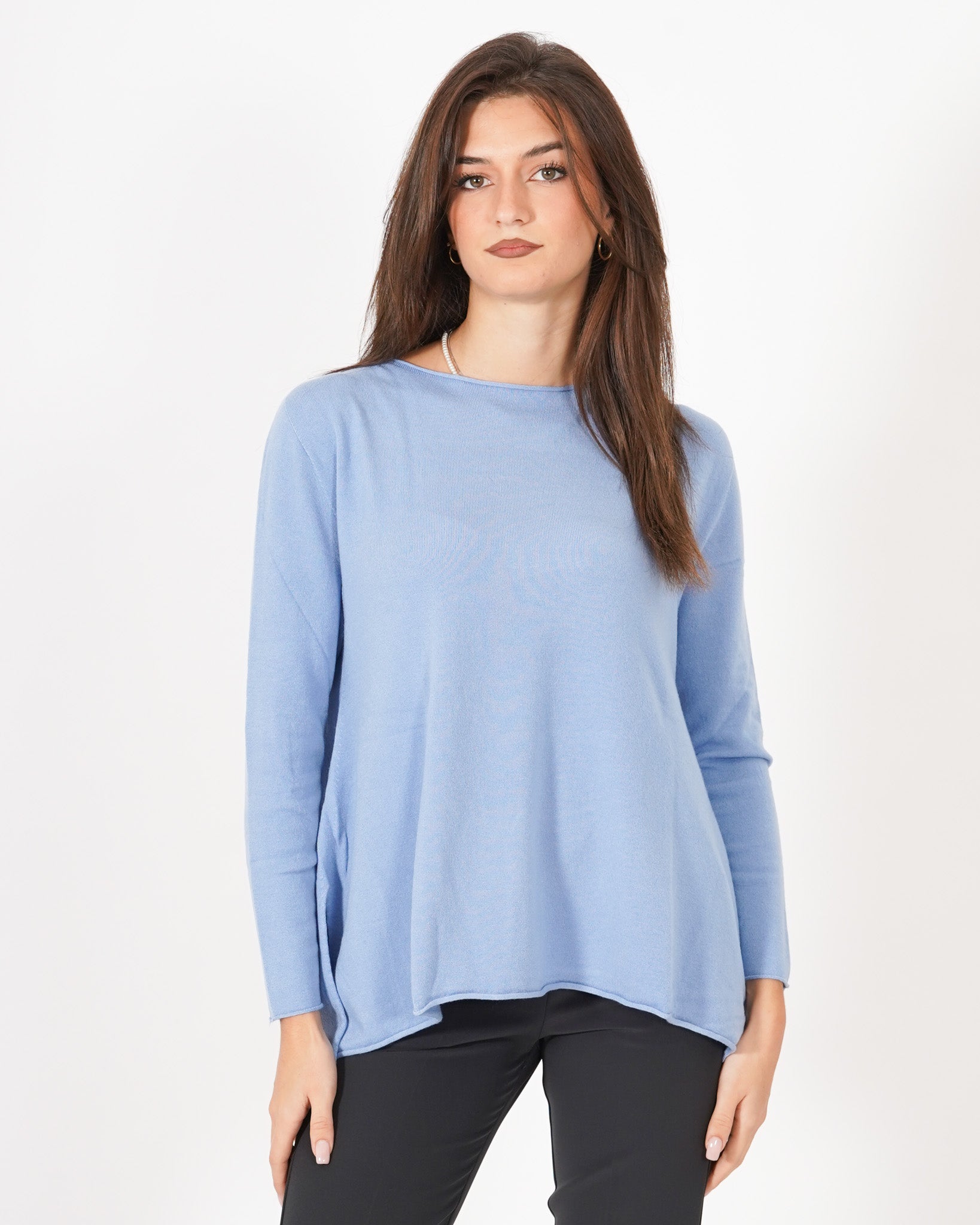 Maglia girocollo basic ampia sul fondo - Austria Uncategorized - Hope Abbigliamento e Accessori Donna Online