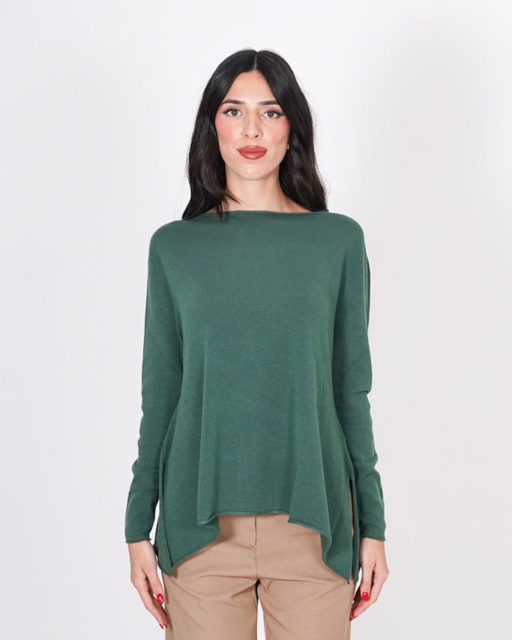 Maglia girocollo basic ampia sul fondo - Austria Uncategorized - Hope Abbigliamento e Accessori Donna Online