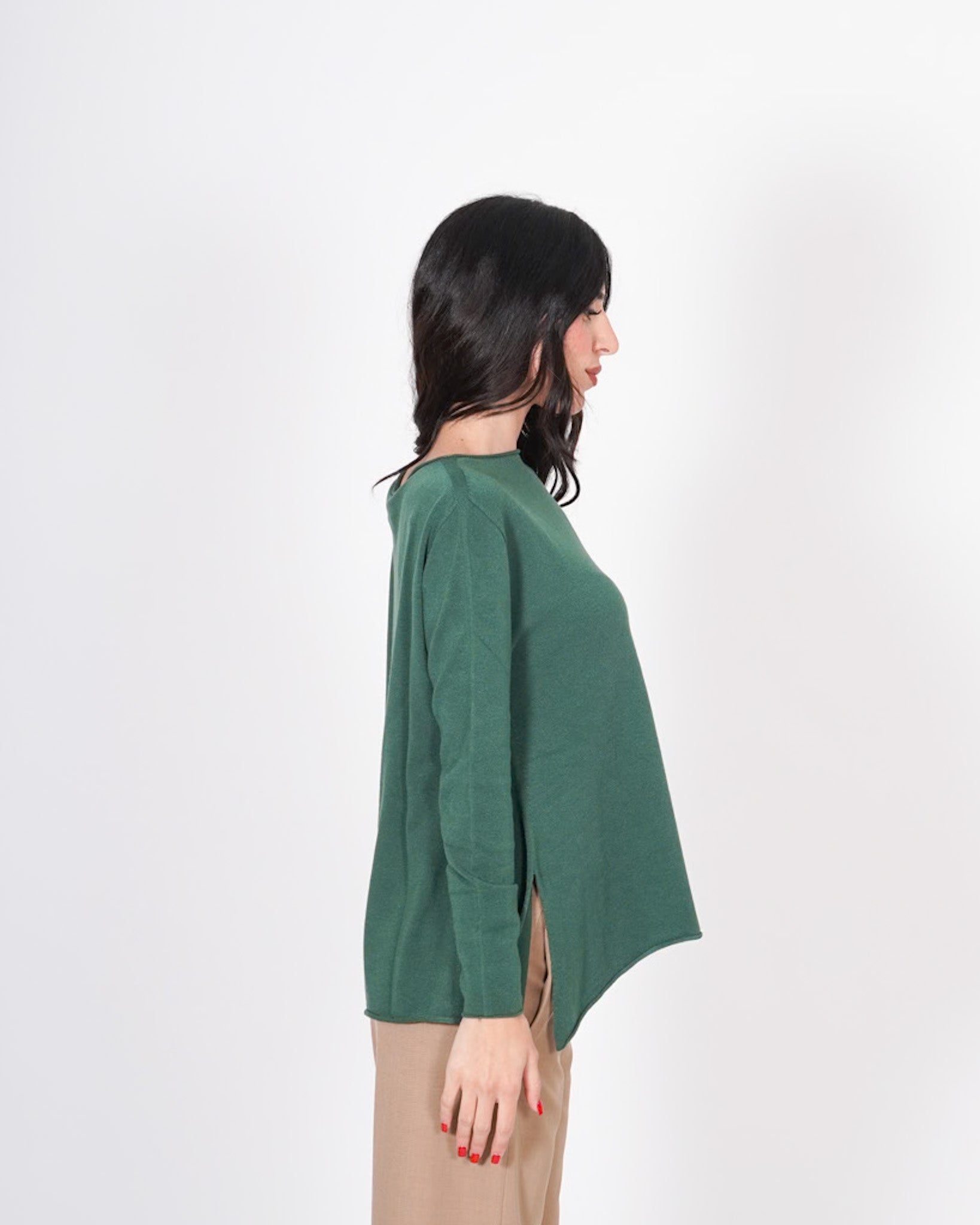 Maglia girocollo basic ampia sul fondo - Austria Uncategorized - Hope Abbigliamento e Accessori Donna Online