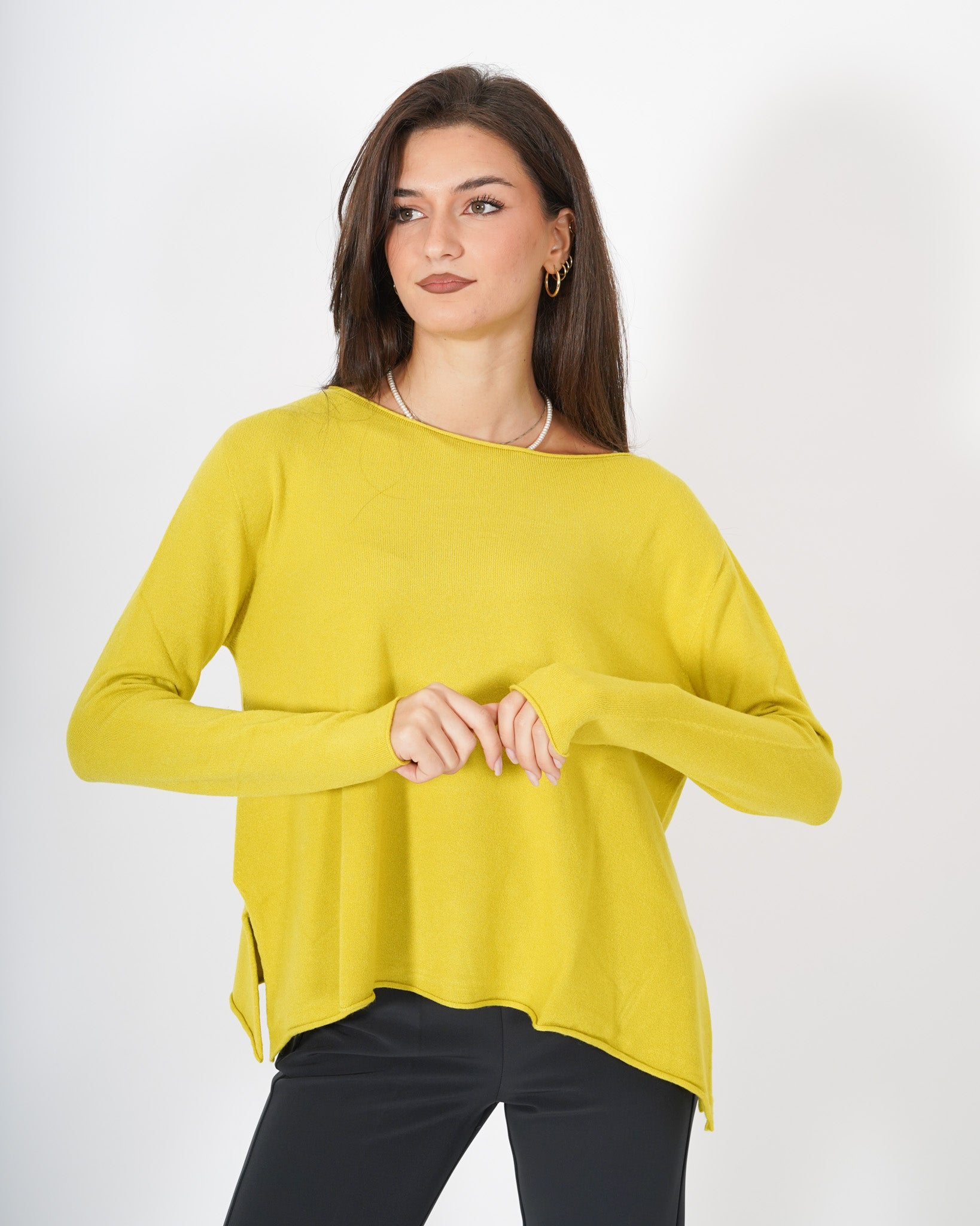 Maglia girocollo basic ampia sul fondo - Austria Uncategorized - Hope Abbigliamento e Accessori Donna Online