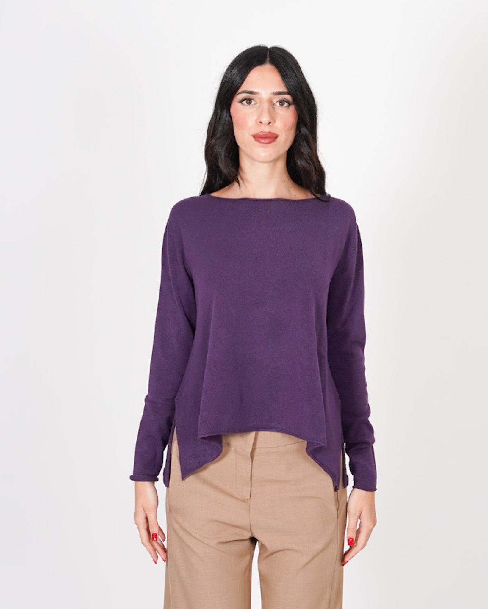 Maglia girocollo basic ampia sul fondo - Austria Uncategorized - Hope Abbigliamento e Accessori Donna Online