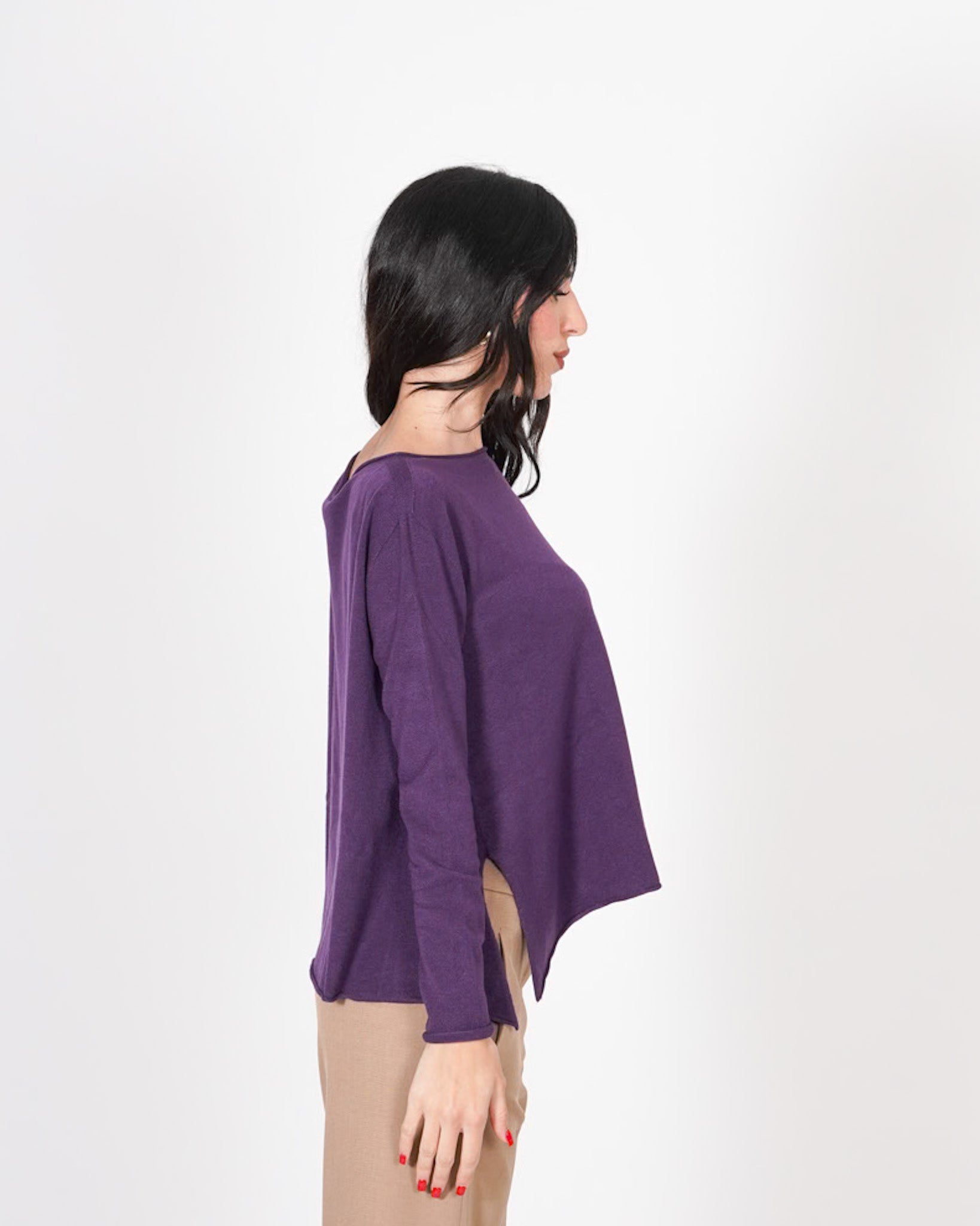 Maglia girocollo basic ampia sul fondo - Austria Uncategorized - Hope Abbigliamento e Accessori Donna Online