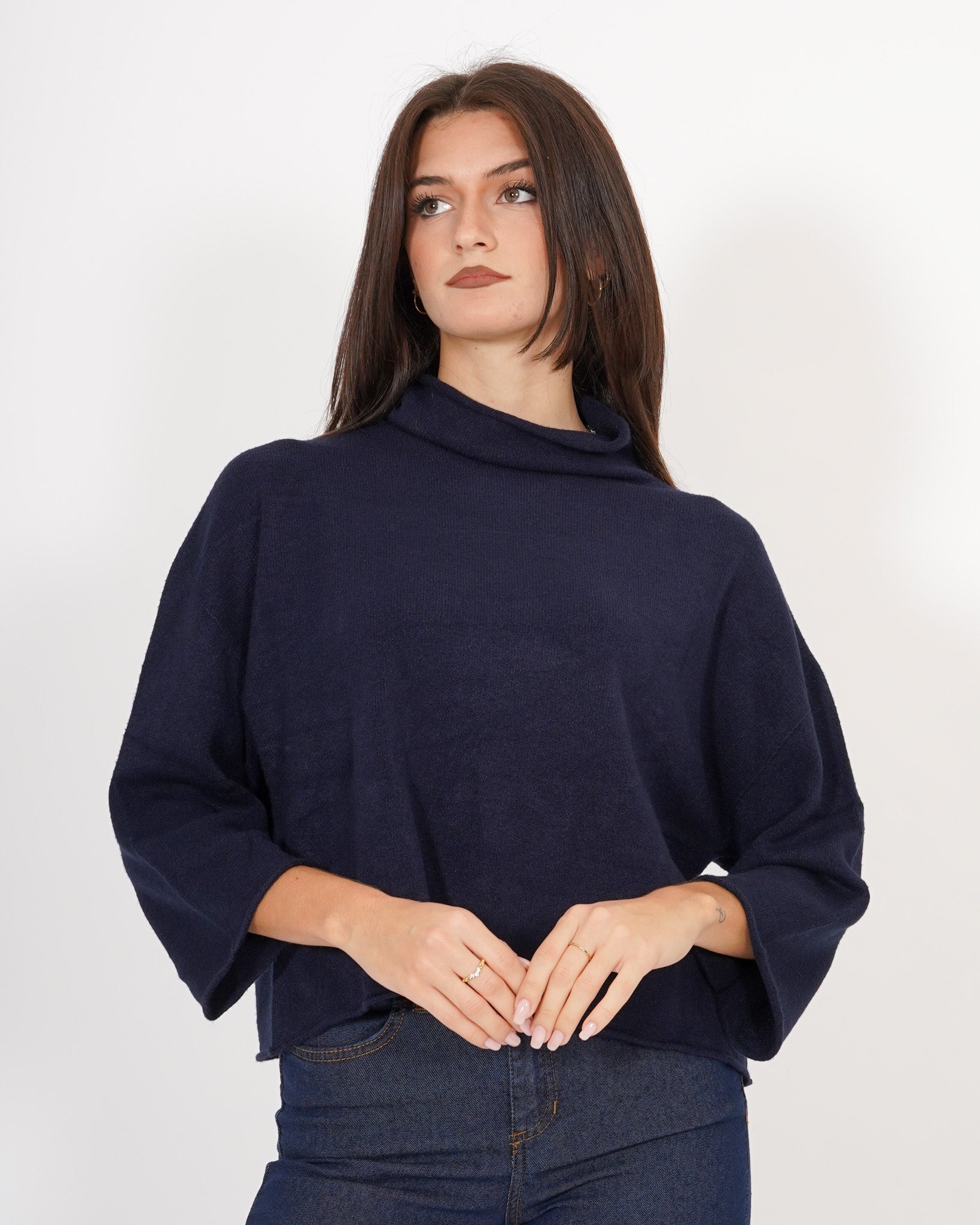 Maglia collo alto in mano viscosa - Bradipo Uncategorized - Hope Abbigliamento e Accessori Donna Online