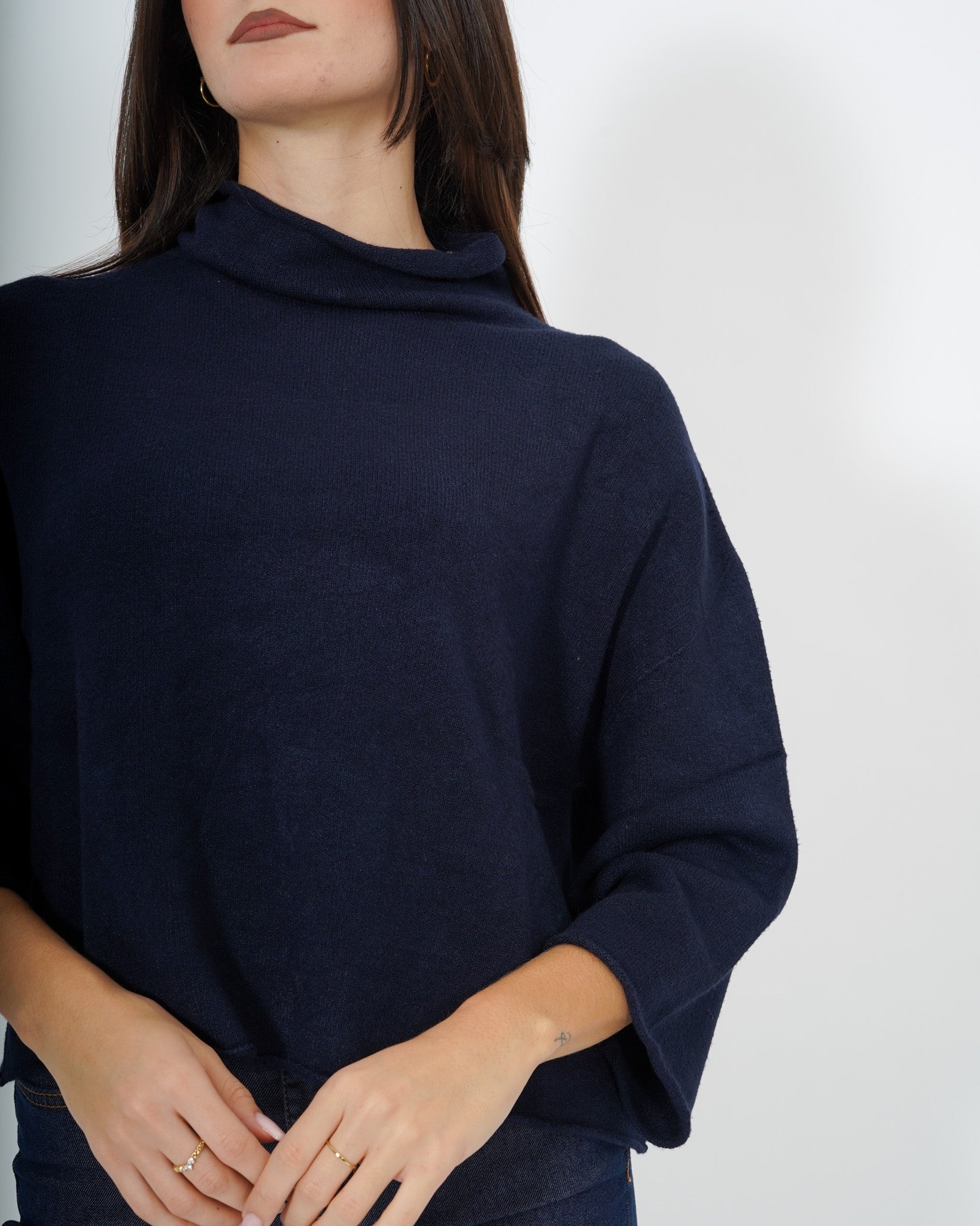 Maglia collo alto in mano viscosa - Bradipo Uncategorized - Hope Abbigliamento e Accessori Donna Online