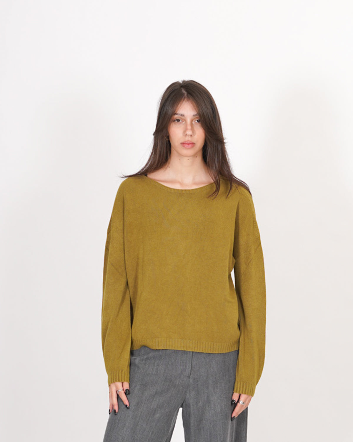 Maglia girocollo in mano lana- Nigeria Uncategorized - Hope Abbigliamento e Accessori Donna Online