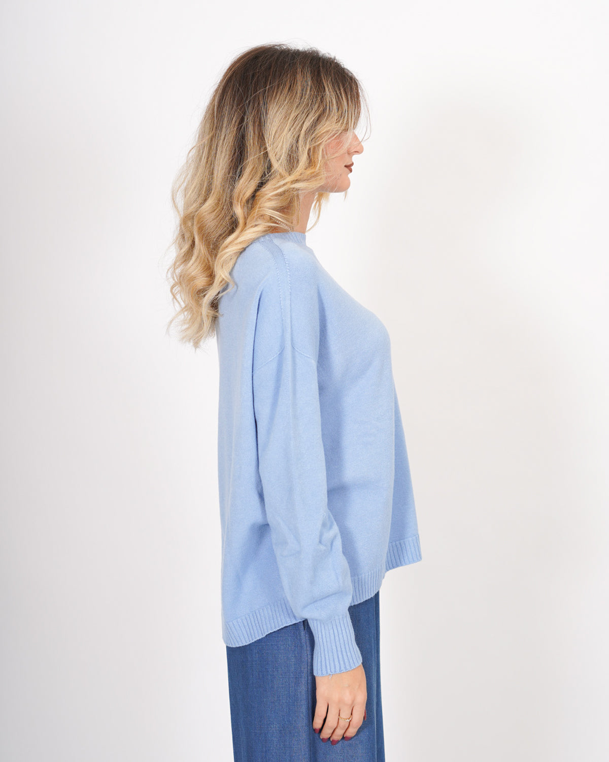 Maglia girocollo in mano lana- Nigeria Uncategorized - Hope Abbigliamento e Accessori Donna Online