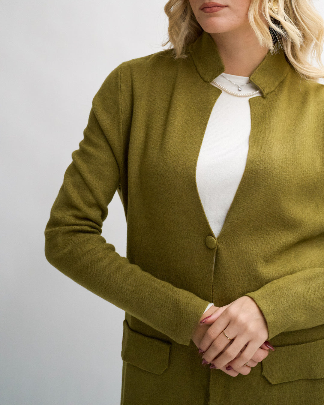 Cardigan in maglia con un bottone - Marocco Uncategorized - Hope Abbigliamento e Accessori Donna Online