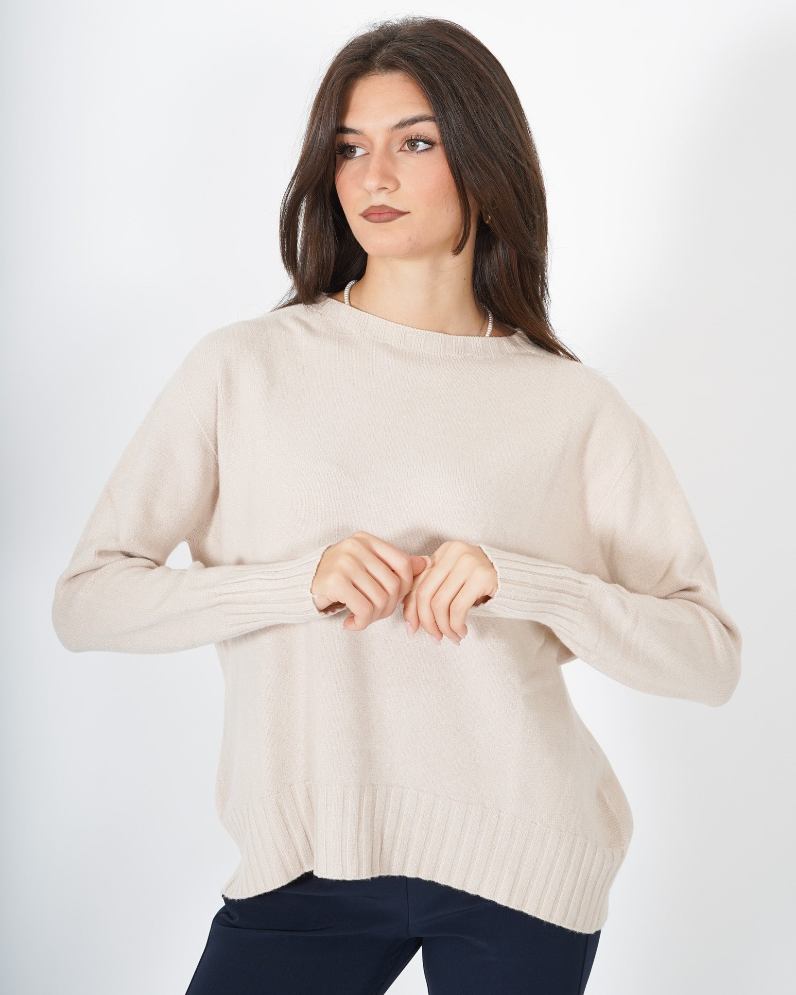 Maglia girocollo basic - Biscia Uncategorized - Hope Abbigliamento e Accessori Donna Online