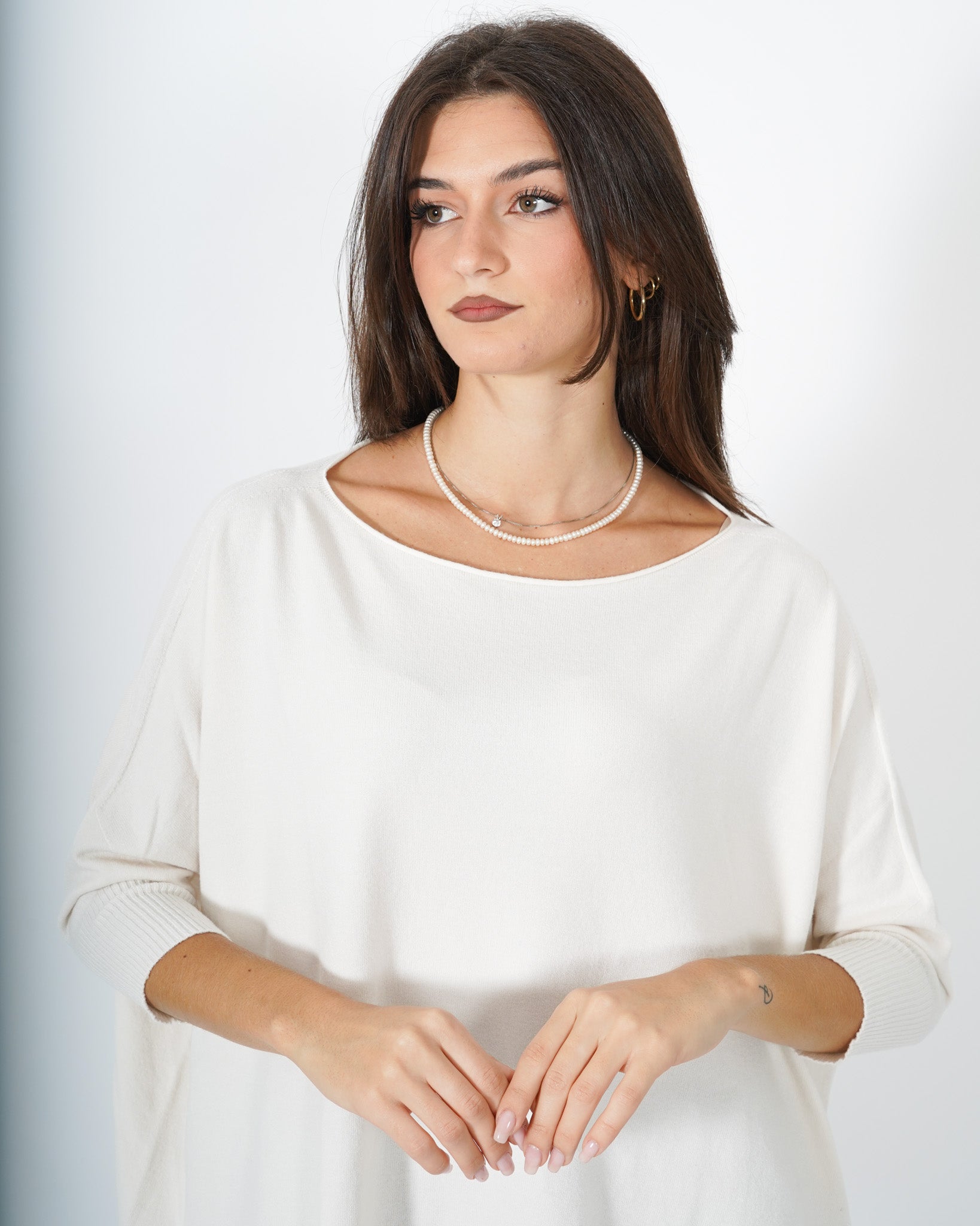 Maglia girocollo over - Capesante Uncategorized - Hope Abbigliamento e Accessori Donna Online