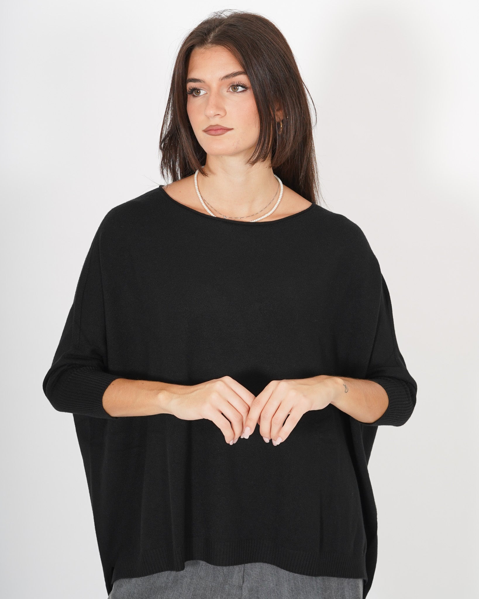 Maglia girocollo over - Capesante Uncategorized - Hope Abbigliamento e Accessori Donna Online