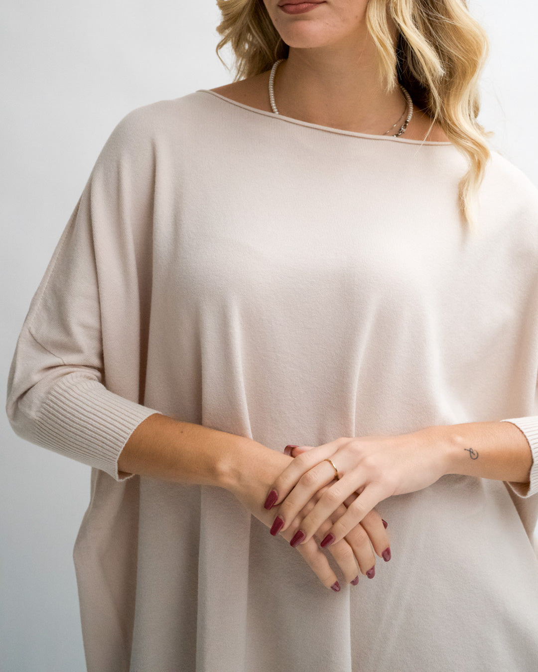 Maglia girocollo over - Capesante Uncategorized - Hope Abbigliamento e Accessori Donna Online