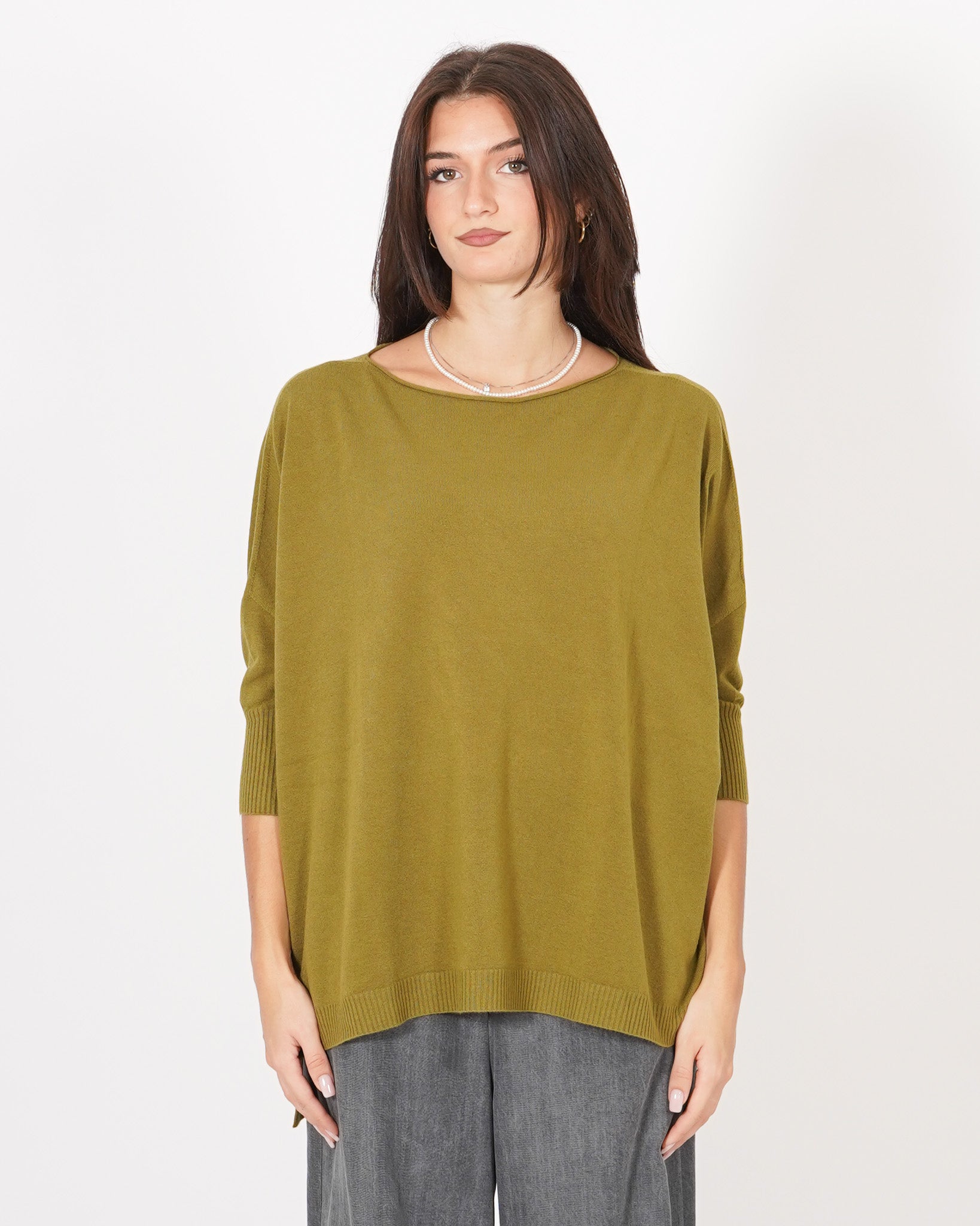 Maglia girocollo over - Capesante Uncategorized - Hope Abbigliamento e Accessori Donna Online