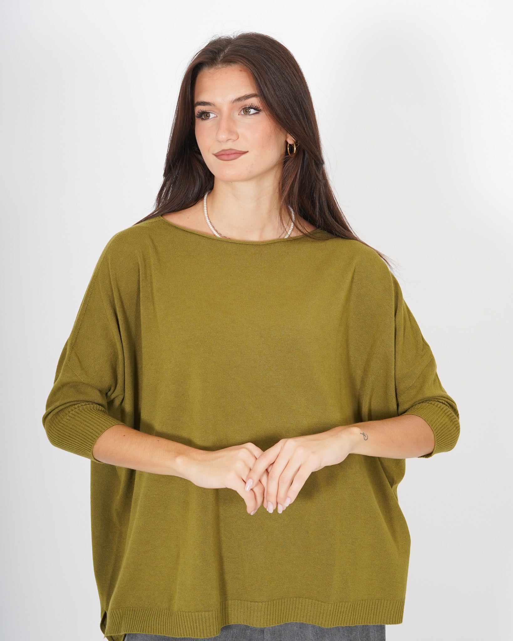 Maglia girocollo over - Capesante Uncategorized - Hope Abbigliamento e Accessori Donna Online