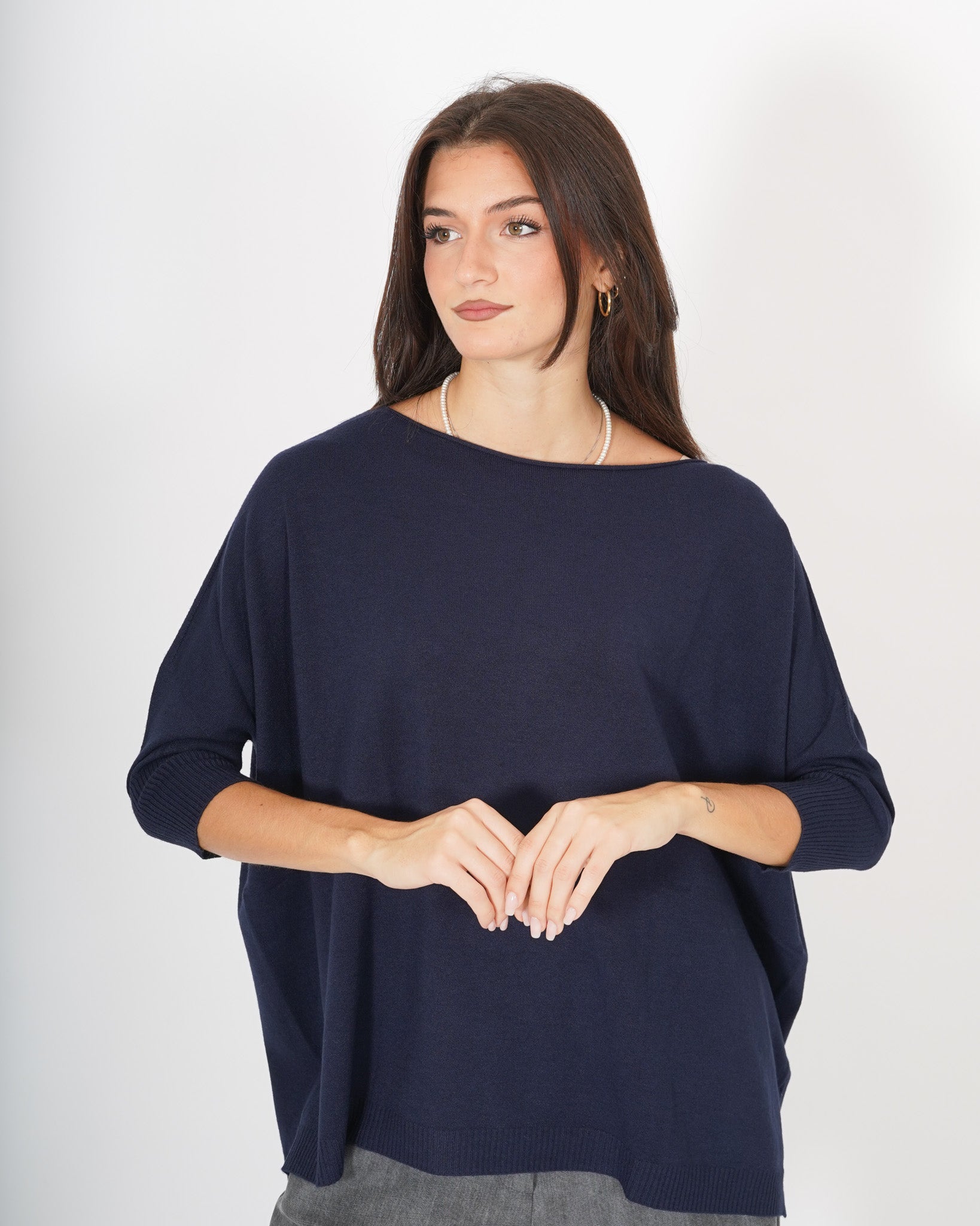 Maglia girocollo over - Capesante Uncategorized - Hope Abbigliamento e Accessori Donna Online