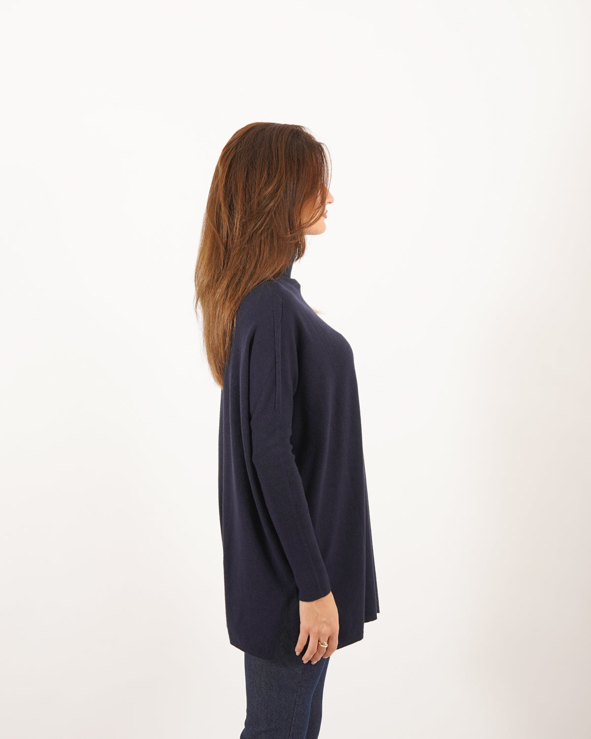 Maglia over collo alto in mano viscosa - Tellina Uncategorized - Hope Abbigliamento e Accessori Donna Online