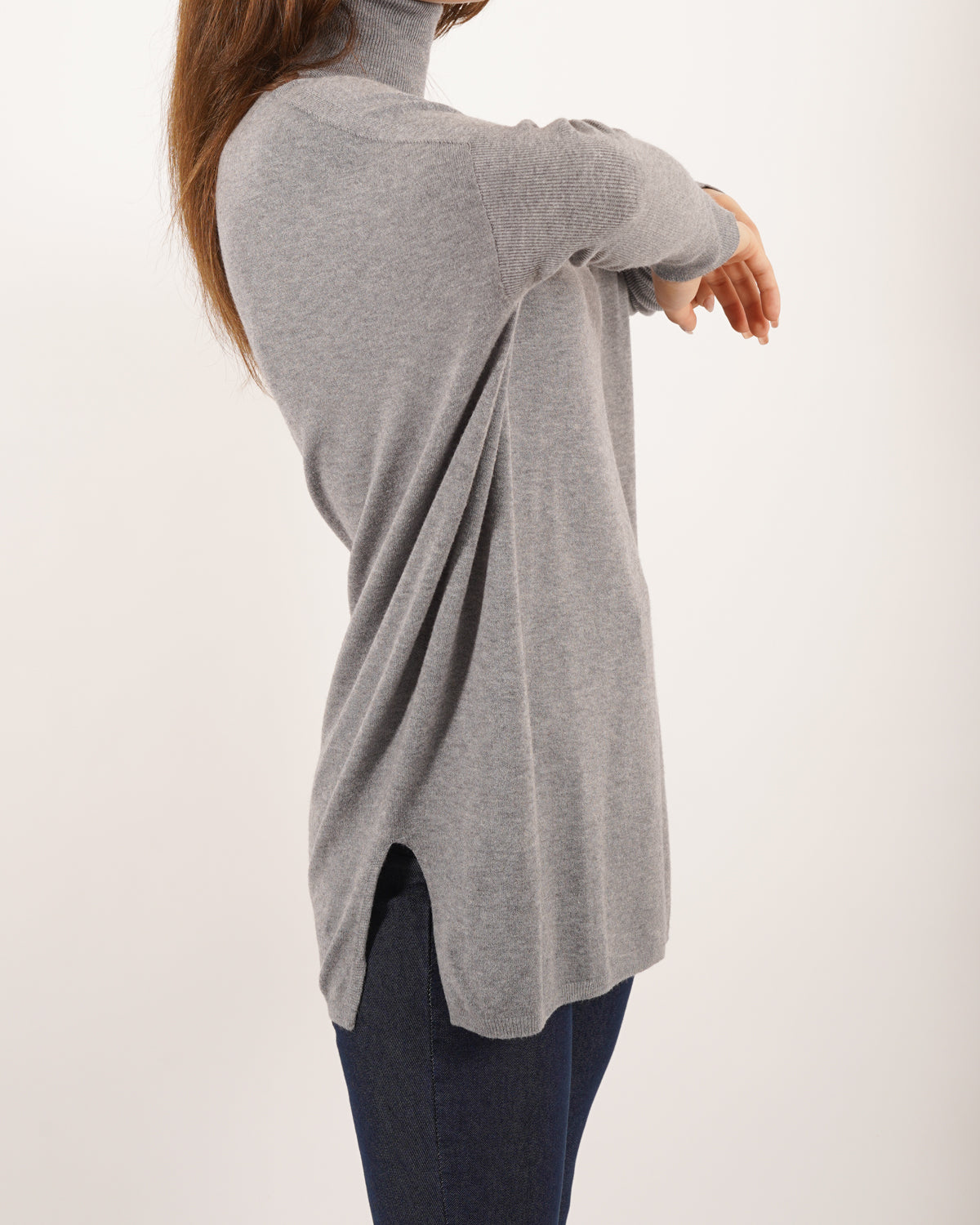 Maglia over collo alto in mano viscosa - Tellina Uncategorized - Hope Abbigliamento e Accessori Donna Online