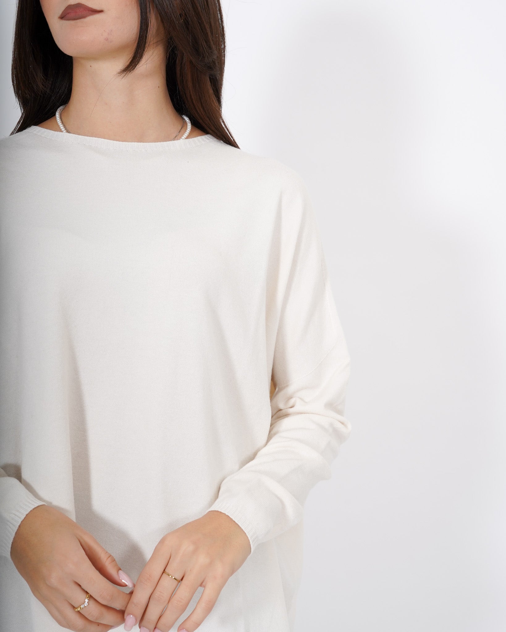 Girocollo morbido over doppia lunghezza - Dalla Uncategorized - Hope Abbigliamento e Accessori Donna Online