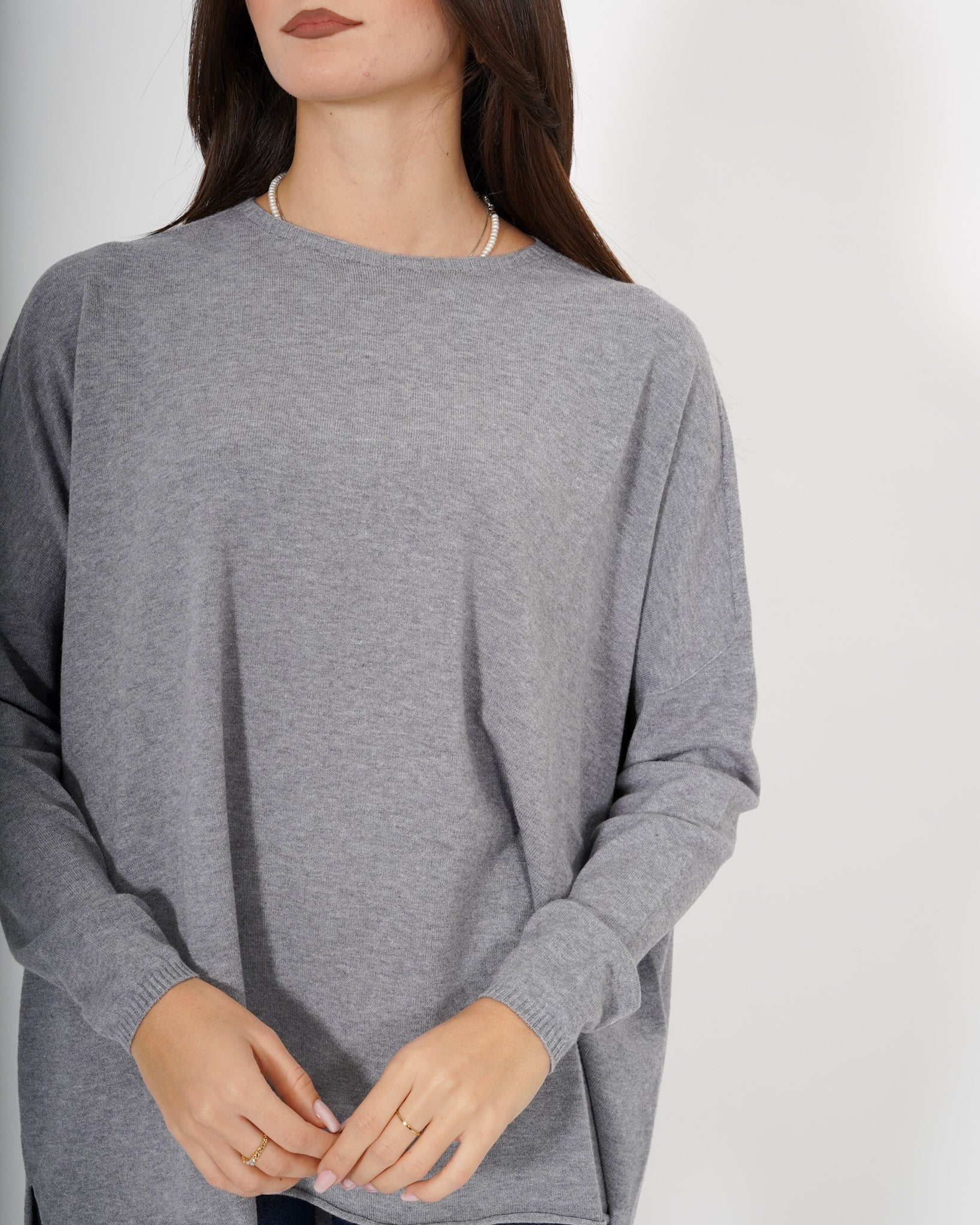 Girocollo morbido over doppia lunghezza - Dalla Uncategorized - Hope Abbigliamento e Accessori Donna Online