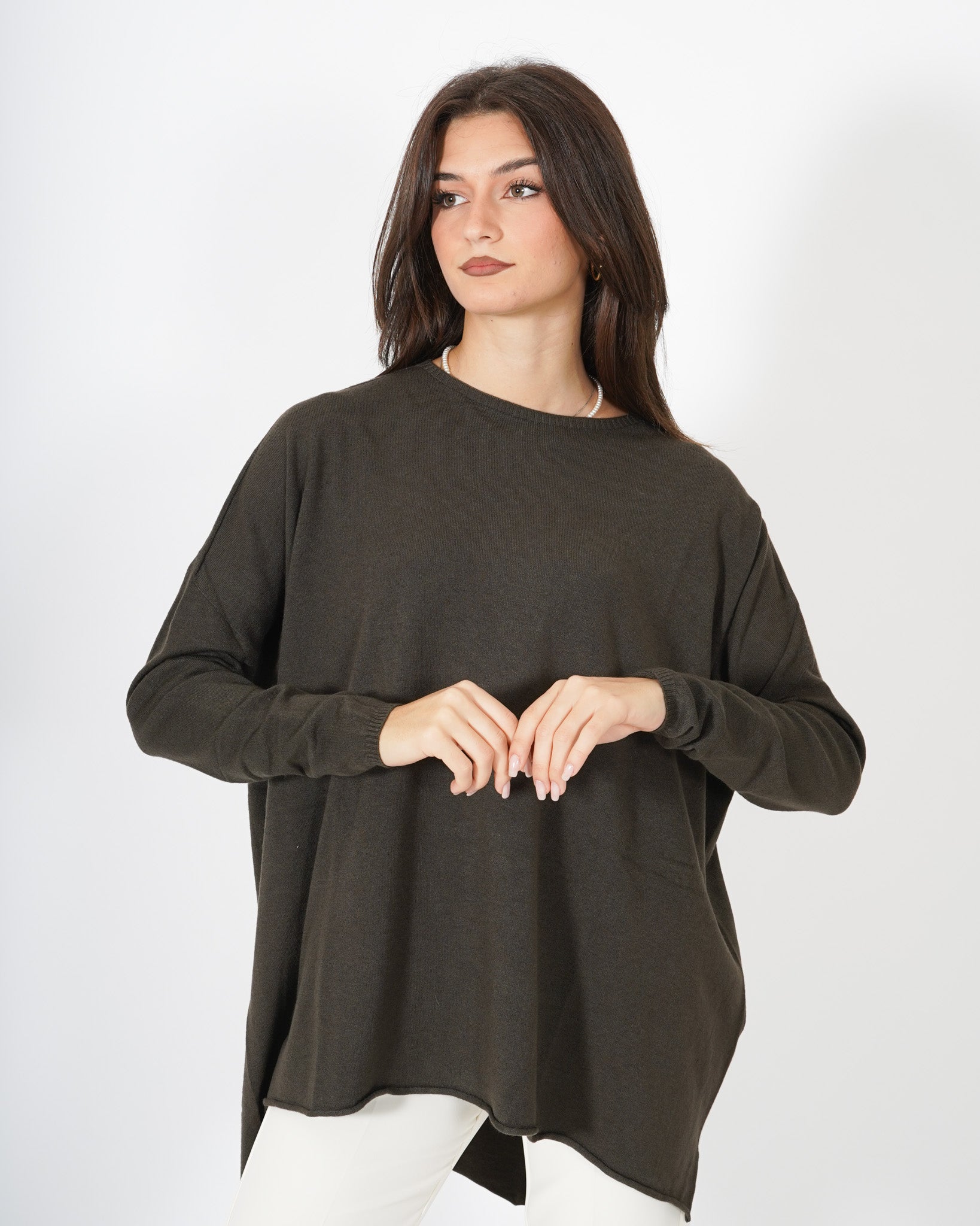 Girocollo morbido over doppia lunghezza - Dalla Uncategorized - Hope Abbigliamento e Accessori Donna Online