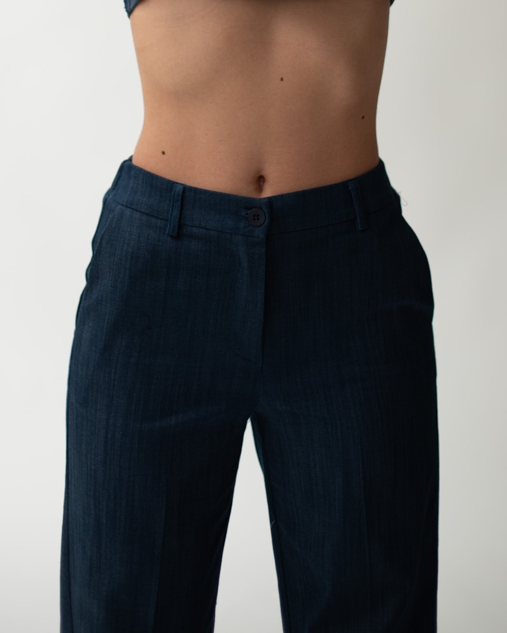 Pantaloni taglio jeans in denim stretch - Talanga