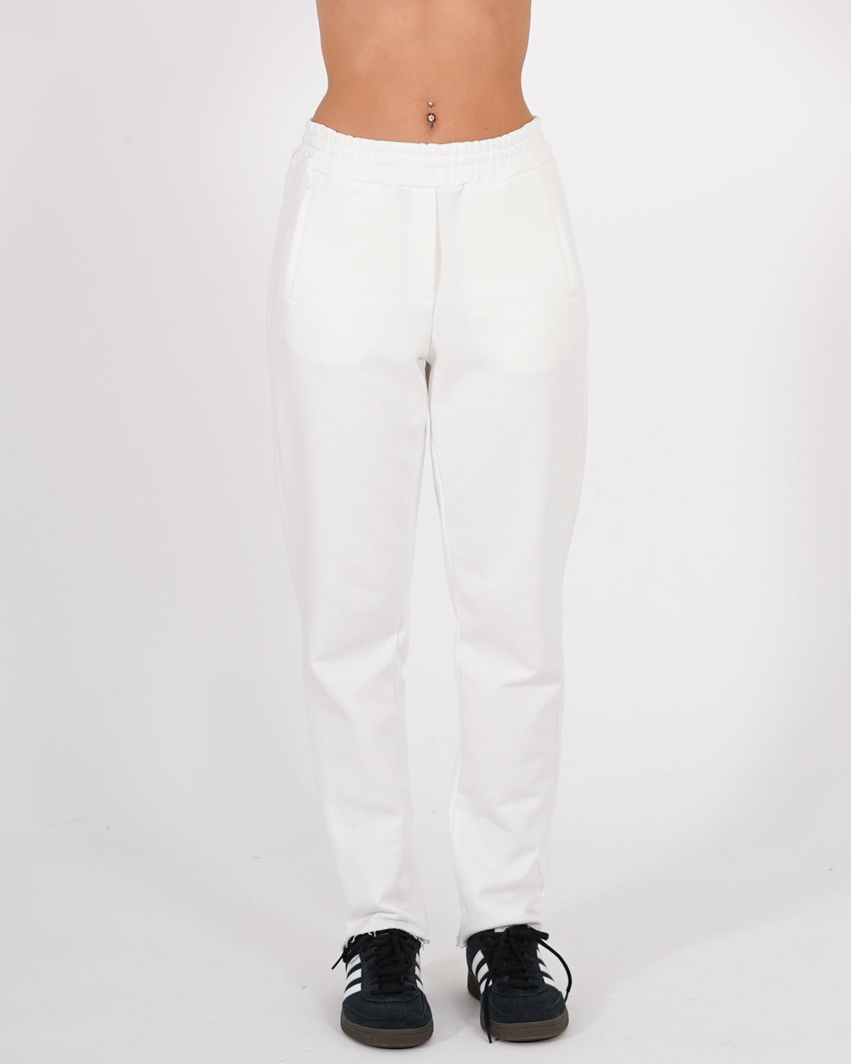 Pantaloni felpa con elastico in cotone - Falena Uncategorized - Hope Abbigliamento e Accessori Donna Online