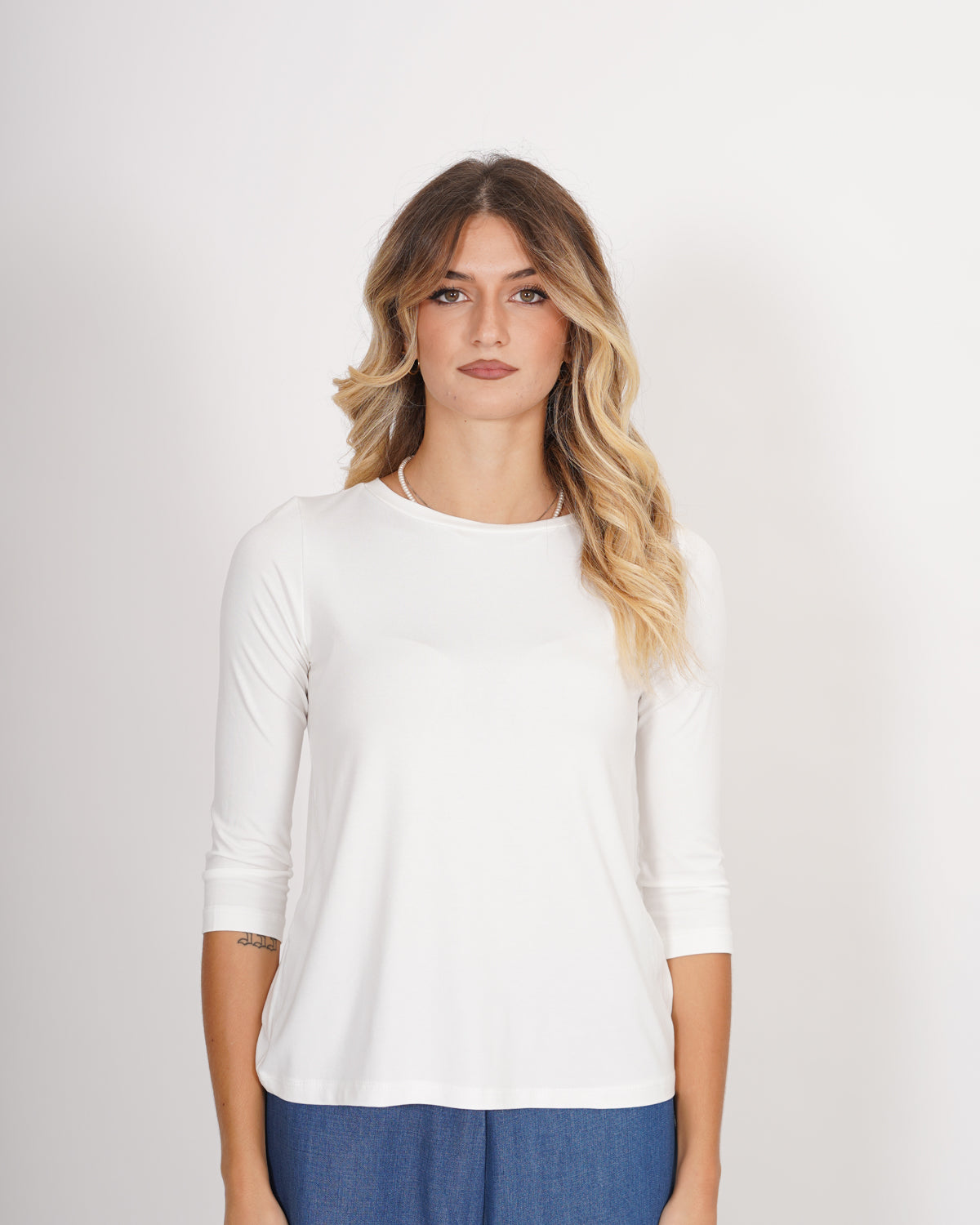 Shirt girocollo regular fit in jersey - Dresda Uncategorized - Hope Abbigliamento e Accessori Donna Online