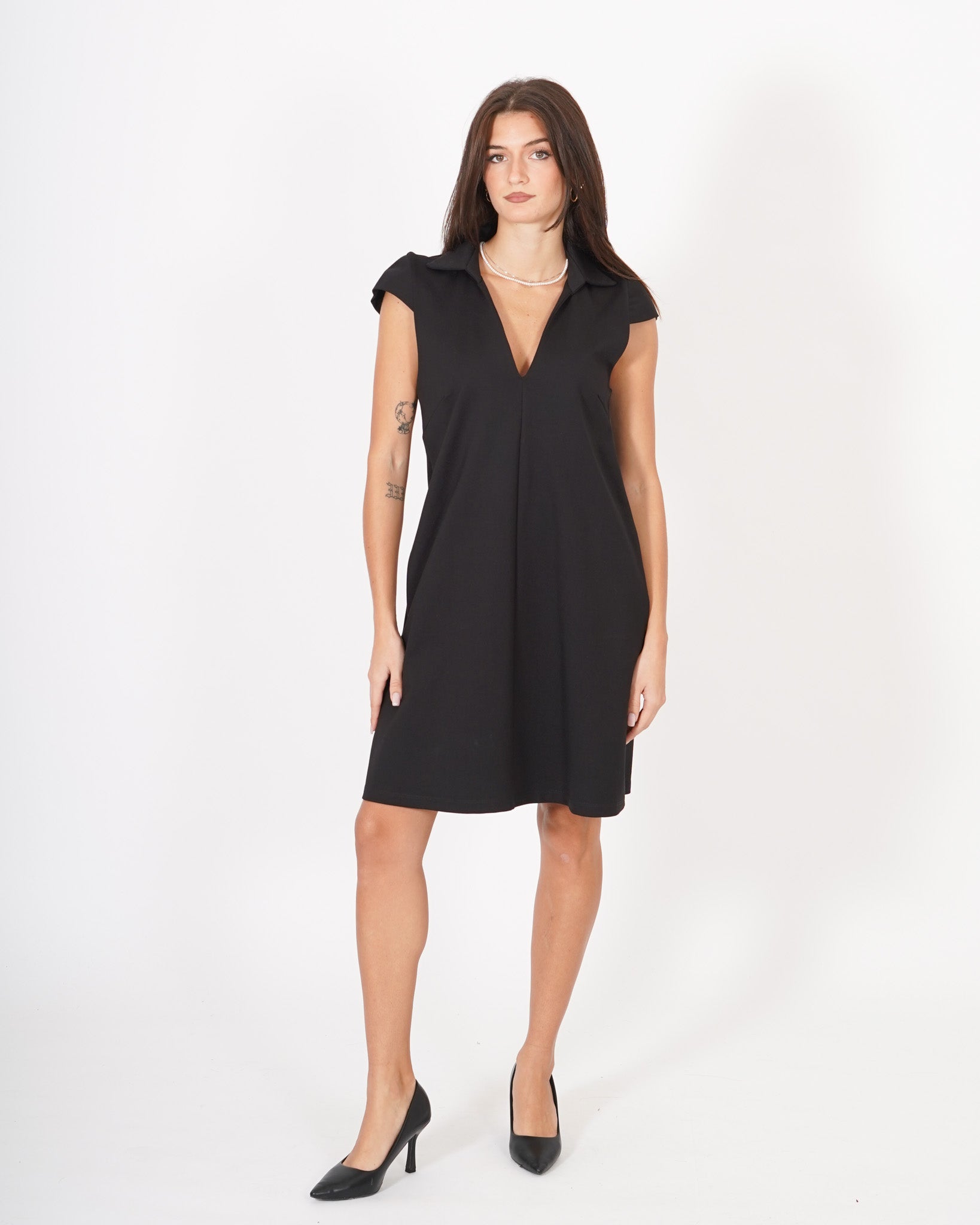 Abito slim scollo a v mezza manica - Kobe Uncategorized - Hope Abbigliamento e Accessori Donna Online