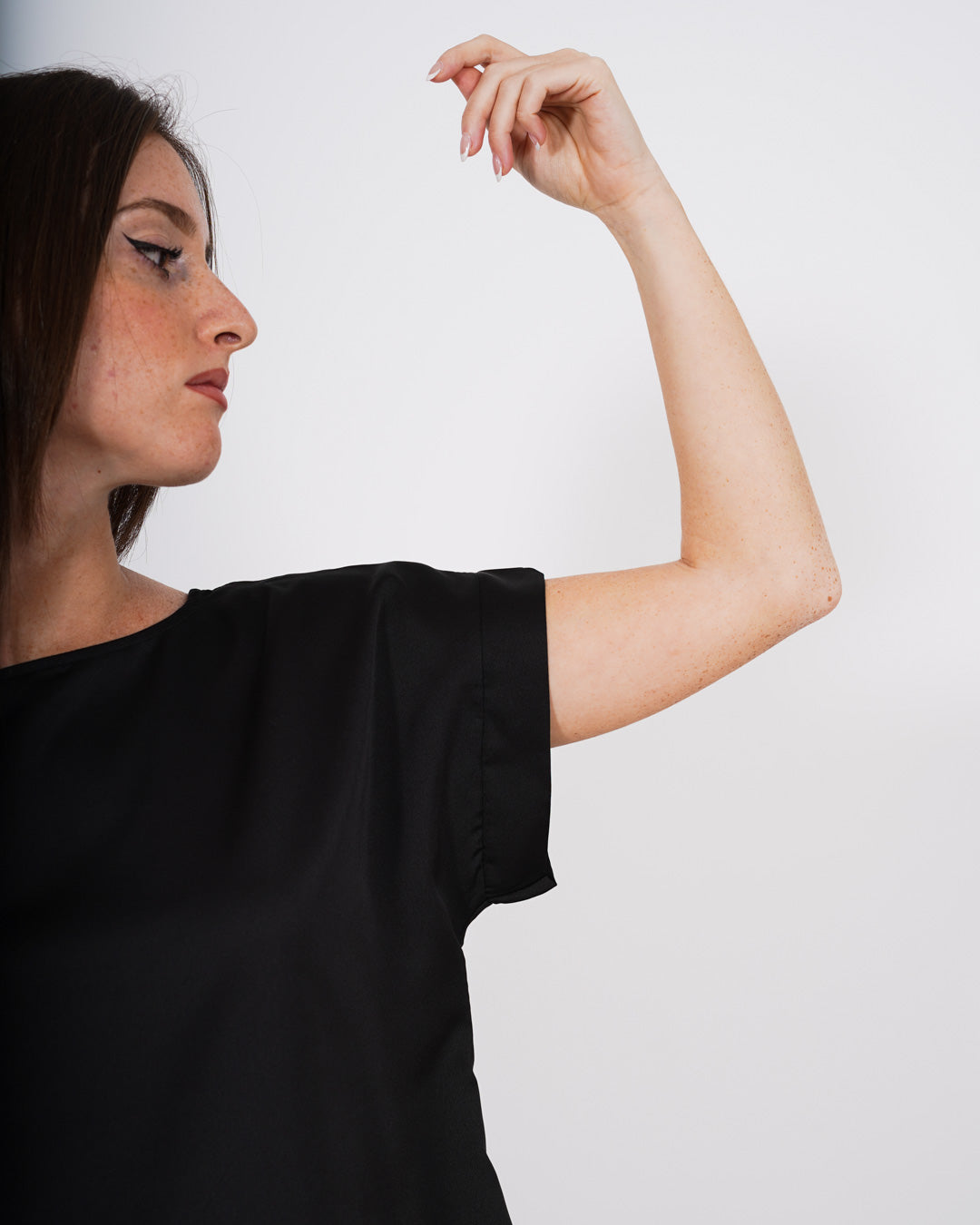 Blusa girocollo mezza manica vestibilità regolare - Martello Uncategorized - Hope Abbigliamento e Accessori Donna Online