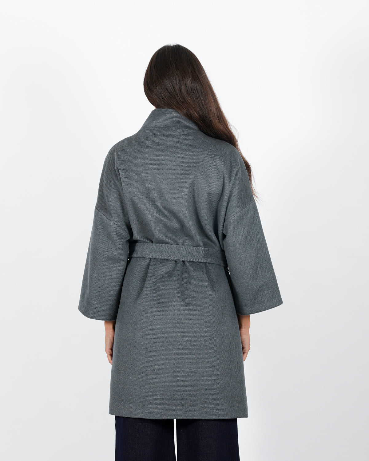 Cappotto sfiancato con collo alto - Brunello Uncategorized - Hope Abbigliamento e Accessori Donna Online