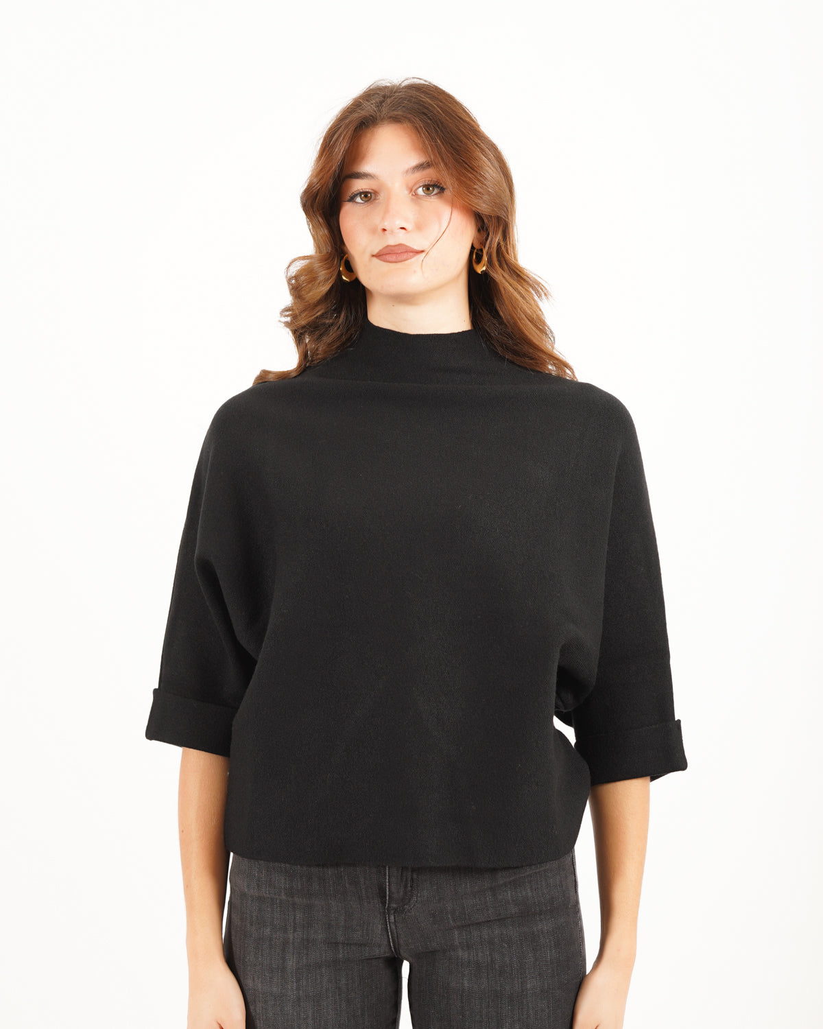 Maglia collo alto manica 3/4 - Vitale Uncategorized - Hope Abbigliamento e Accessori Donna Online