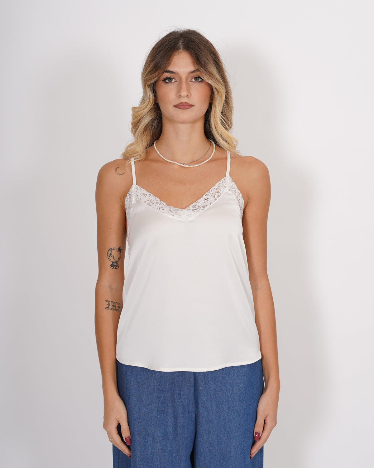 Top lingerie con pizzo in mano raso - Felix Uncategorized - Hope Abbigliamento e Accessori Donna Online