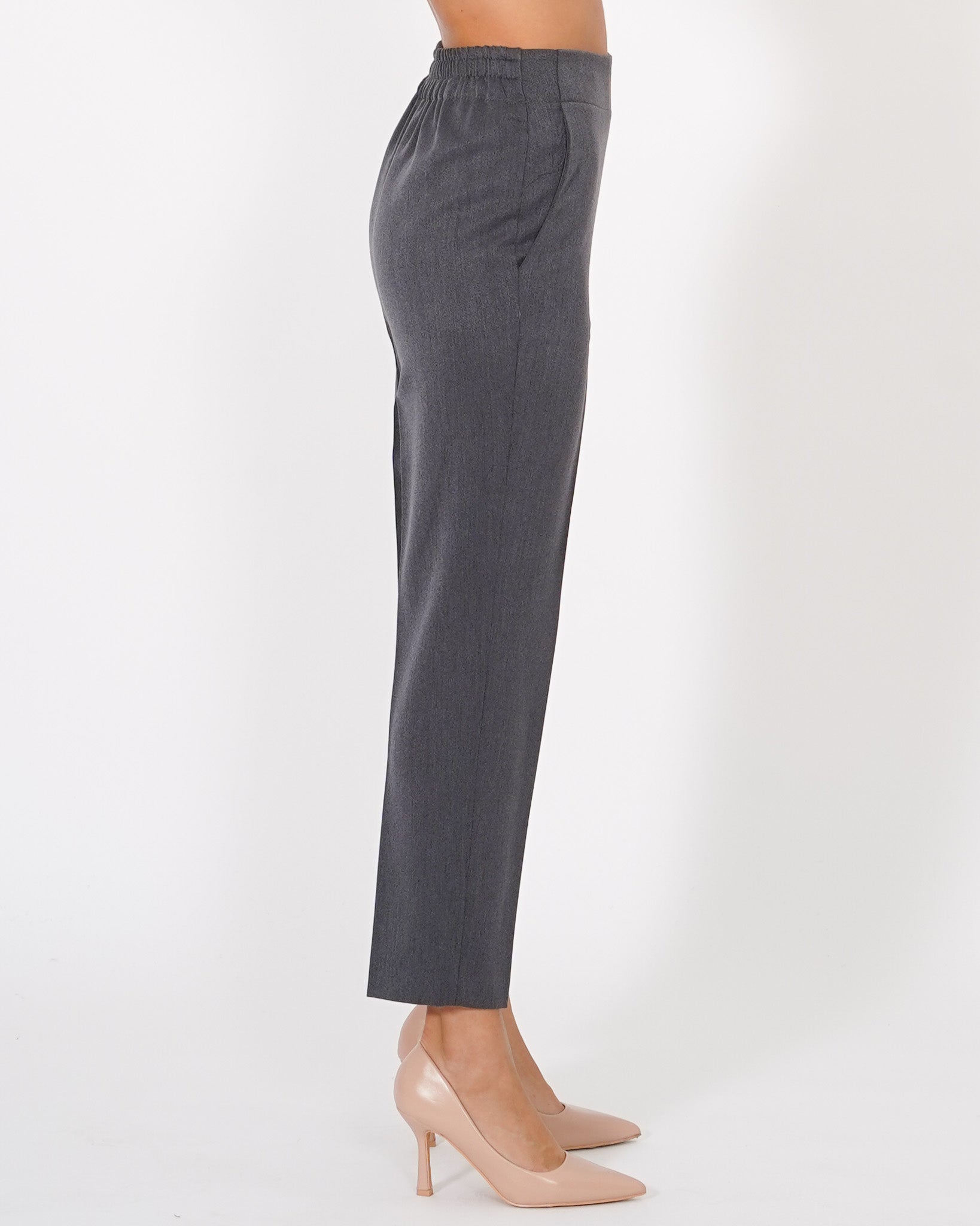 Pantaloni slim fit con elastico in fresco lana - Narva Uncategorized - Hope Abbigliamento e Accessori Donna Online