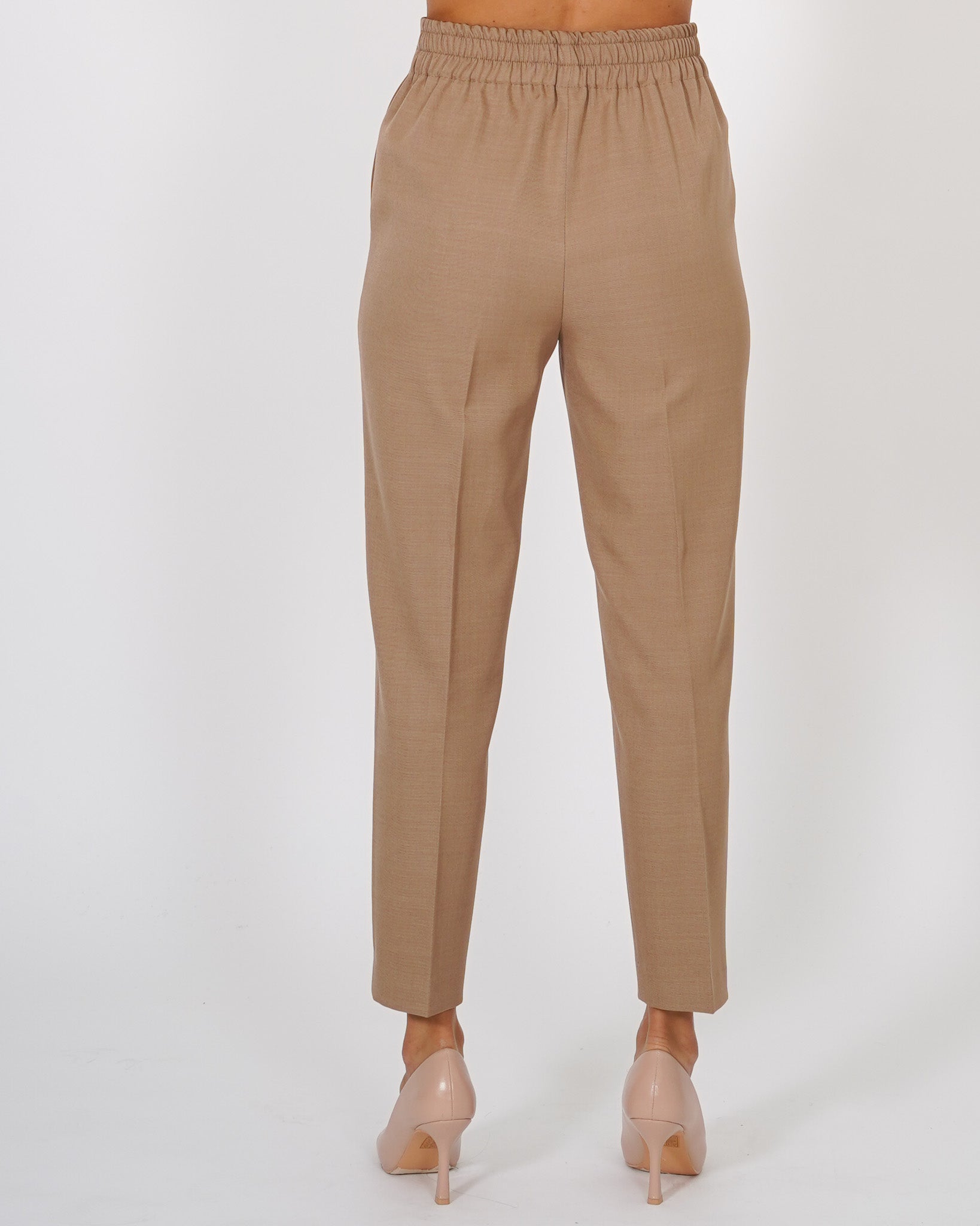 Pantaloni slim fit con elastico in fresco lana - Narva Uncategorized - Hope Abbigliamento e Accessori Donna Online