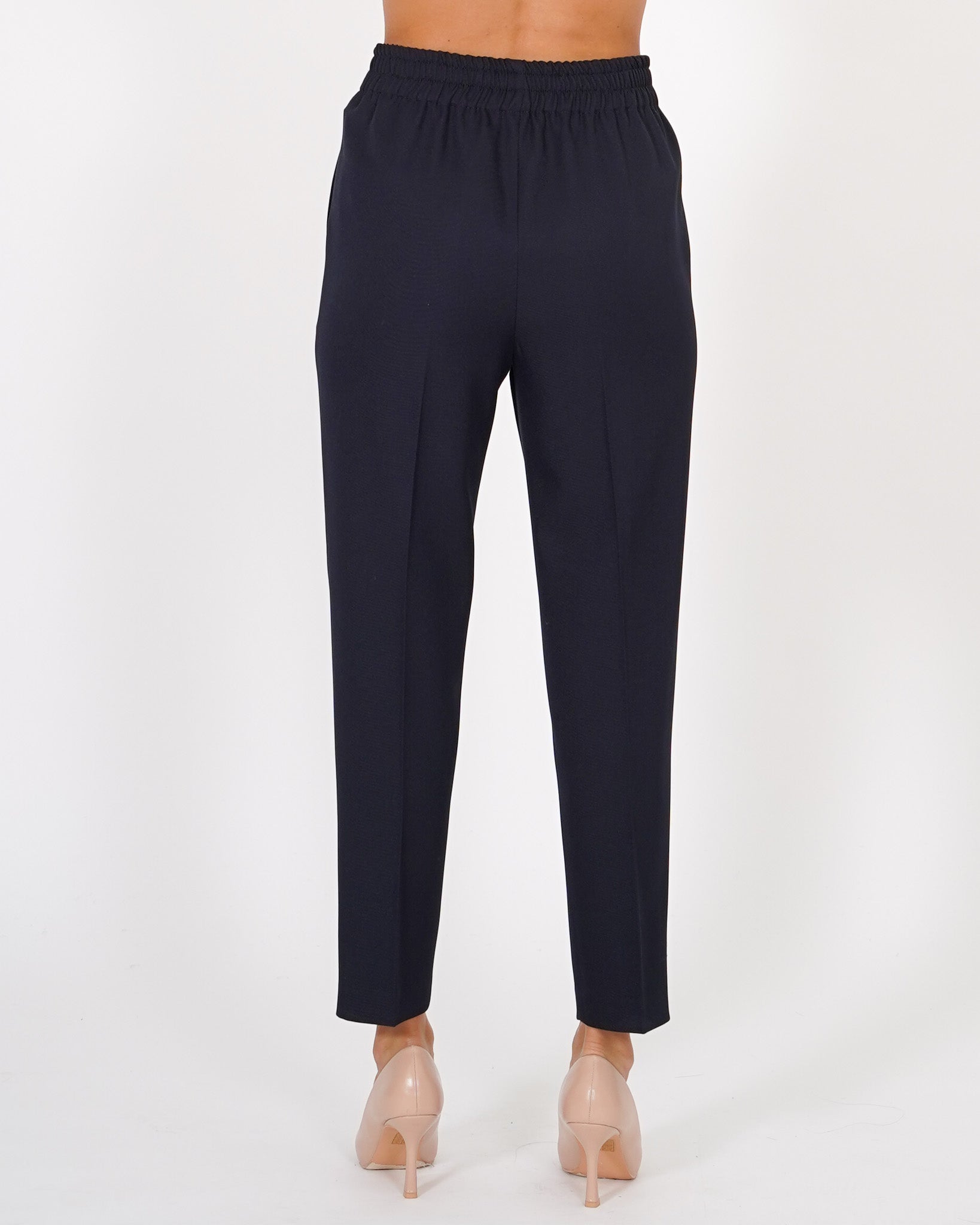 Pantaloni slim fit con elastico in fresco lana - Narva Uncategorized - Hope Abbigliamento e Accessori Donna Online