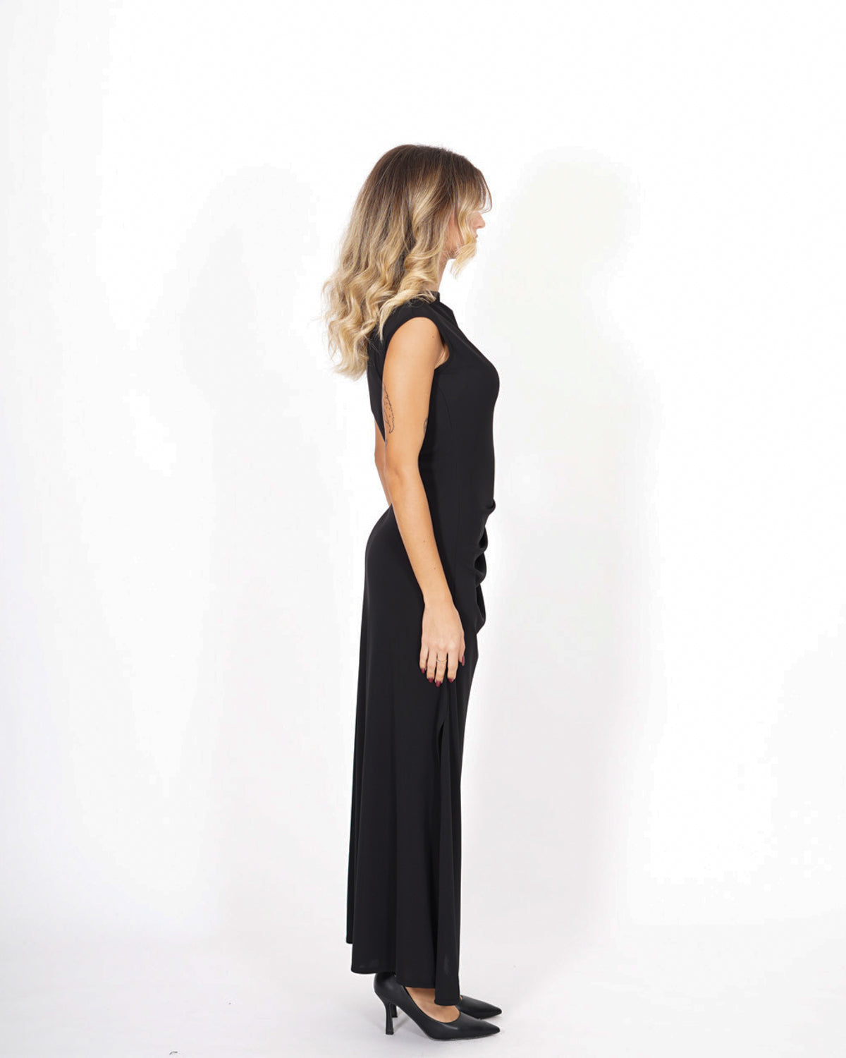 Abito slim con spacco sul davanti - Sveva Uncategorized - Hope Abbigliamento e Accessori Donna Online