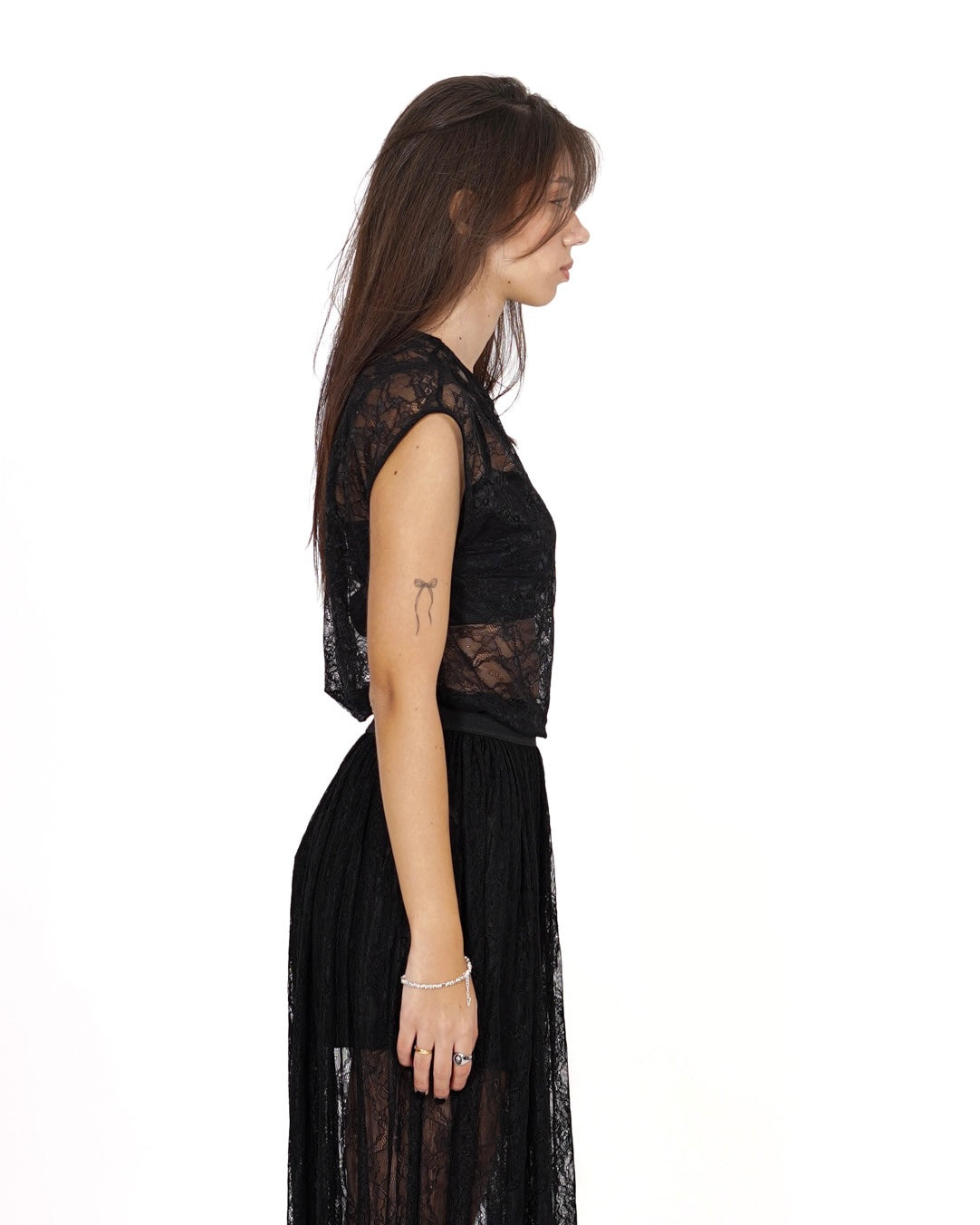 Blusa girocollo mezza manica in pizzo macramè - Lunetta Uncategorized - Hope Abbigliamento e Accessori Donna Online