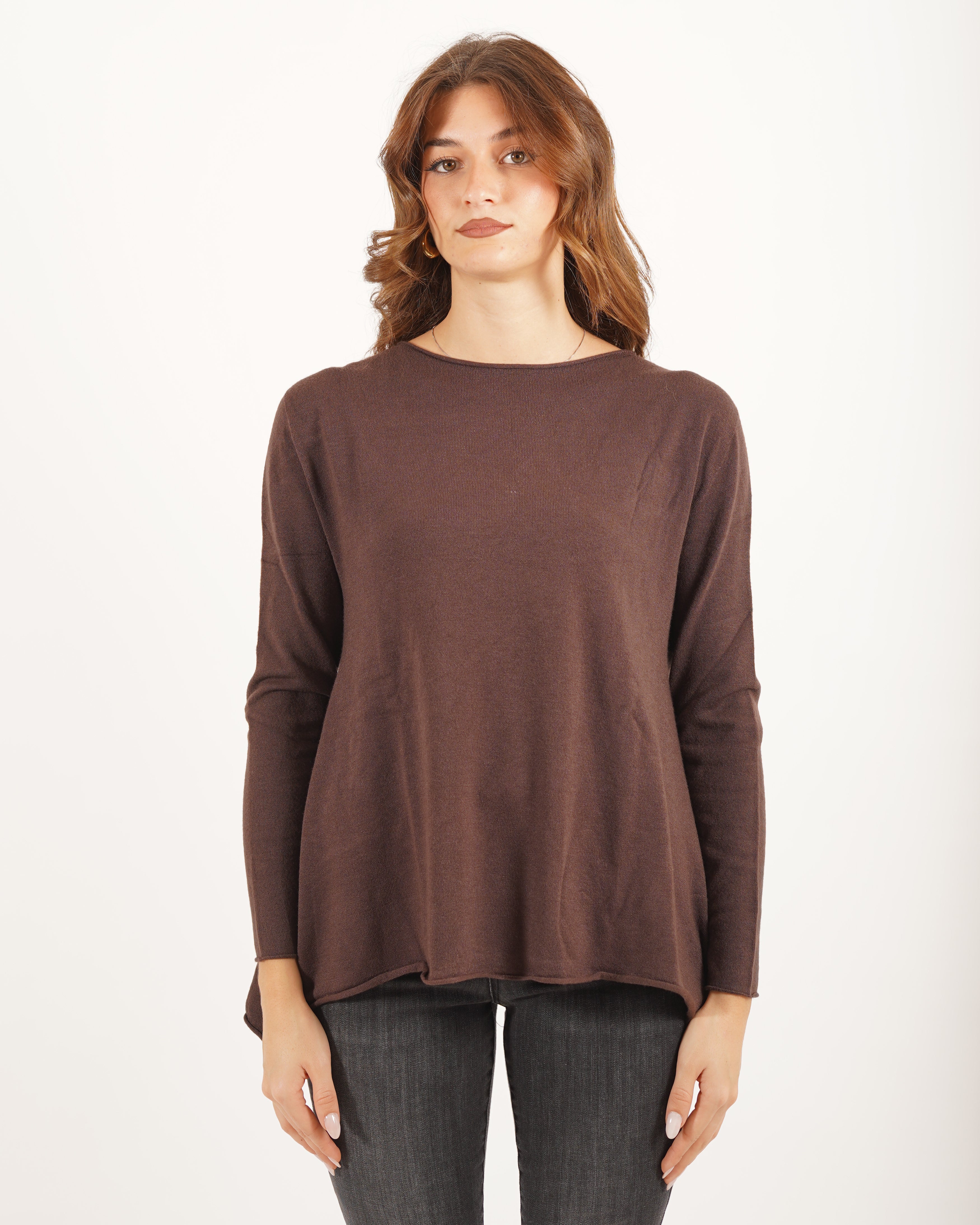 Maglia girocollo basic ampia sul fondo - Austria Uncategorized - Hope Abbigliamento e Accessori Donna Online