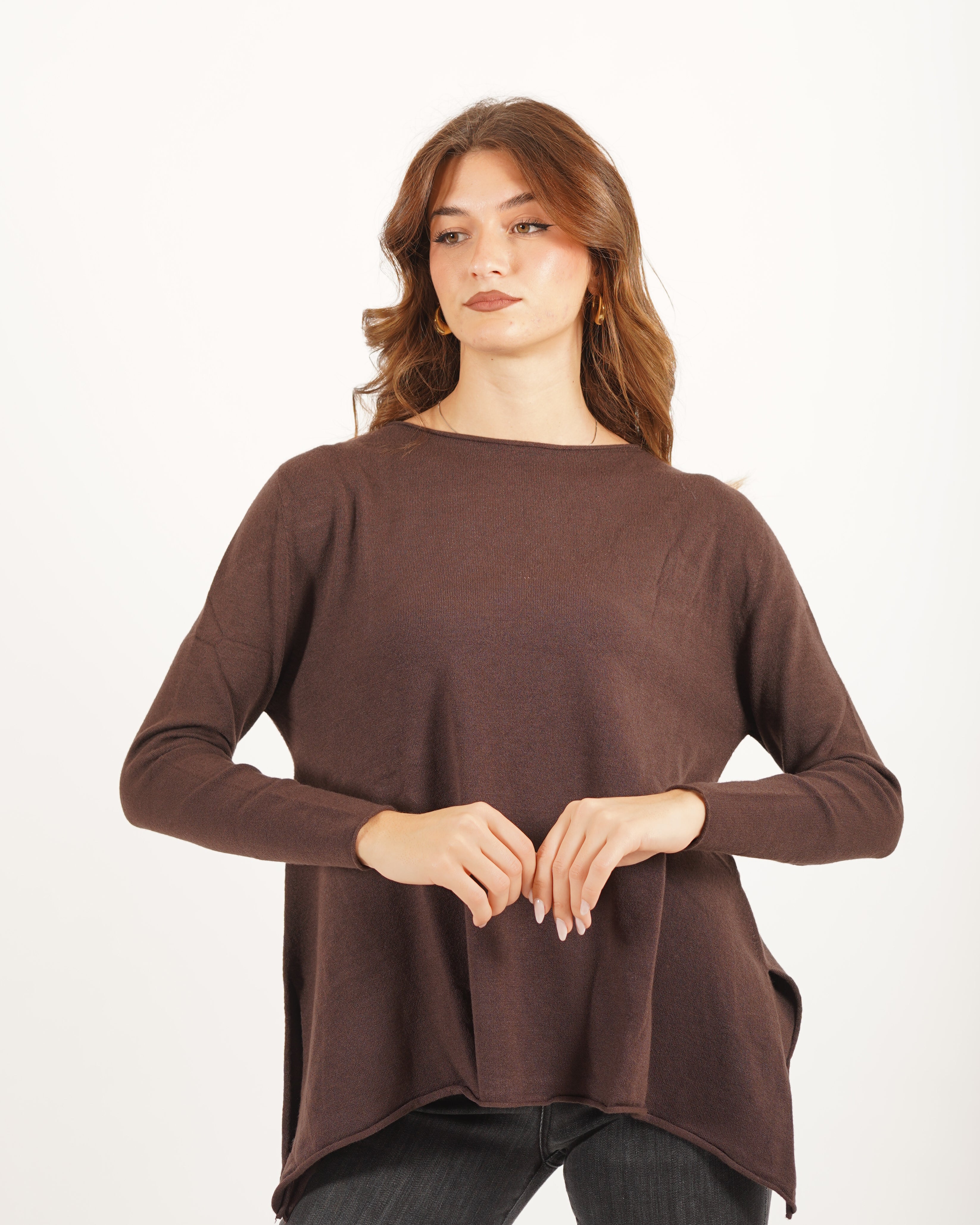 Maglia girocollo basic ampia sul fondo - Austria Uncategorized - Hope Abbigliamento e Accessori Donna Online