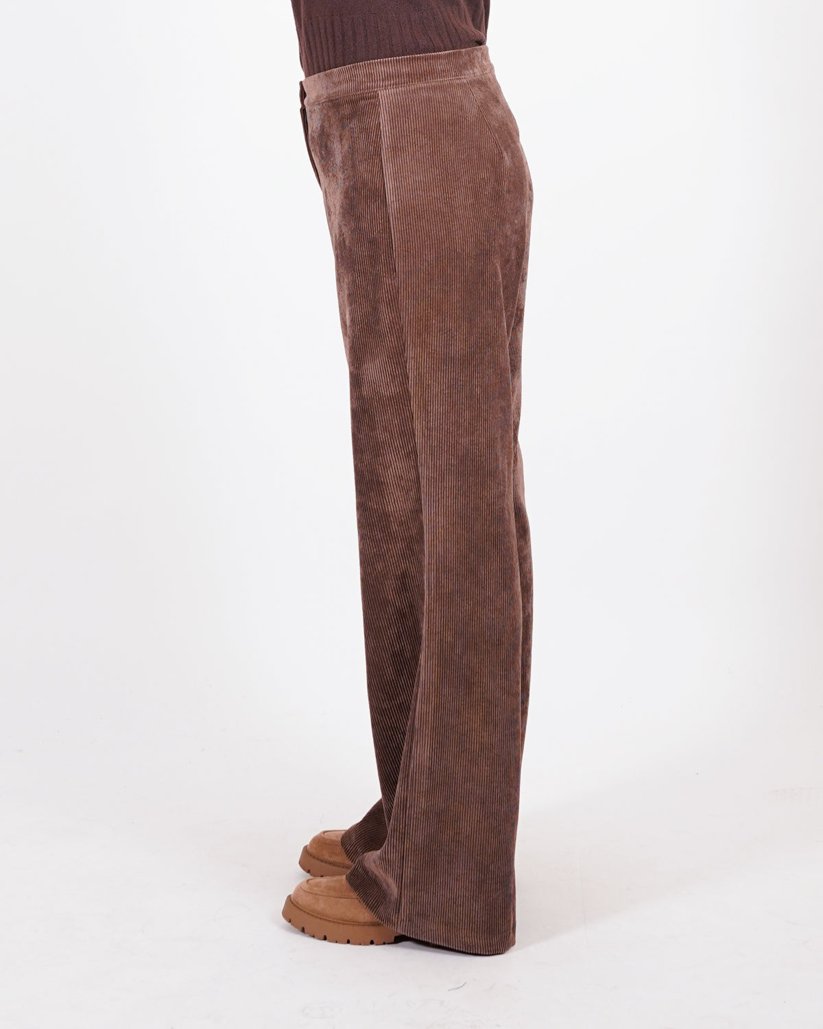 Pantaloni regular in velluto rocciatore - Virna Uncategorized - Hope Abbigliamento e Accessori Donna Online