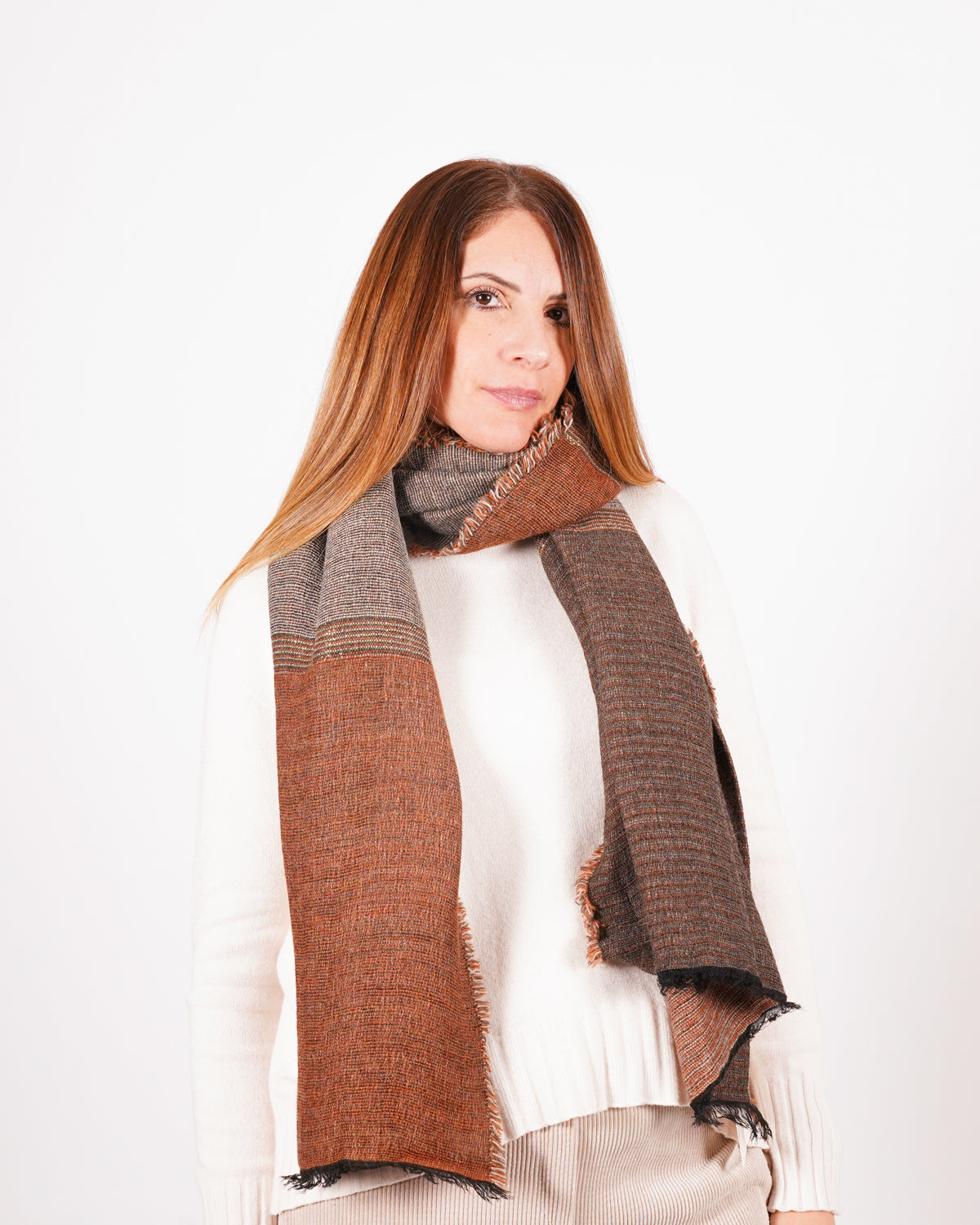 Sciarpa in mano lana alpaca e trama lurex - Lewis Uncategorized - Hope Abbigliamento e Accessori Donna Online