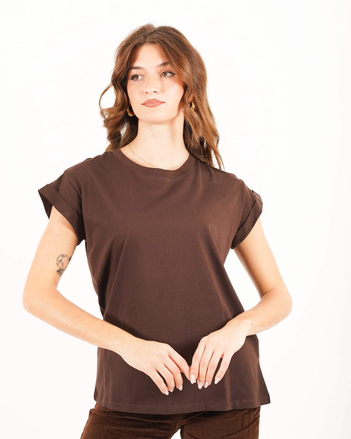 Shirt girocollo regular fit mezza manica - Macigno Uncategorized - Hope Abbigliamento e Accessori Donna Online