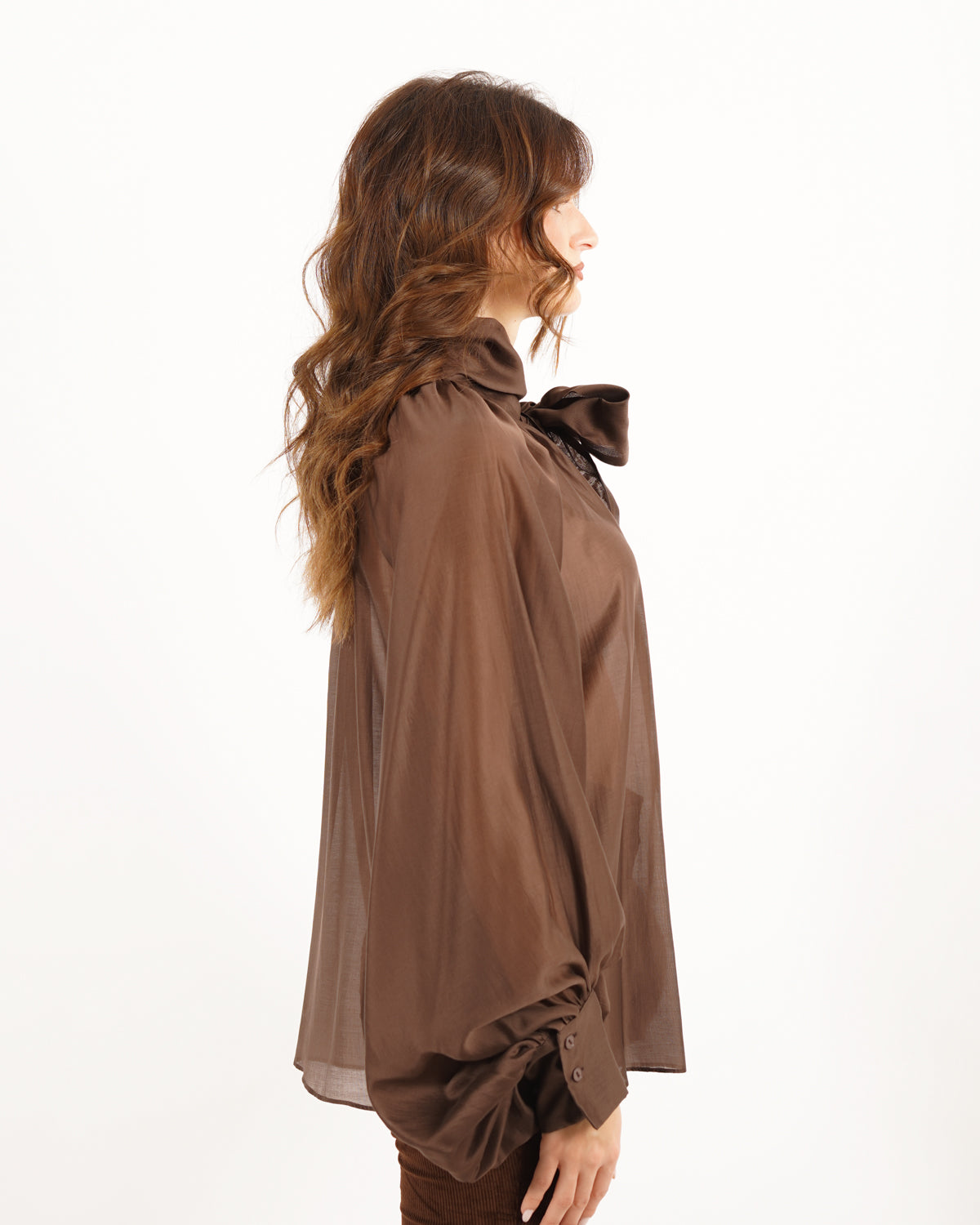 Blusa con chaboud e maniche lunghe ampie - Wendy Uncategorized - Hope Abbigliamento e Accessori Donna Online