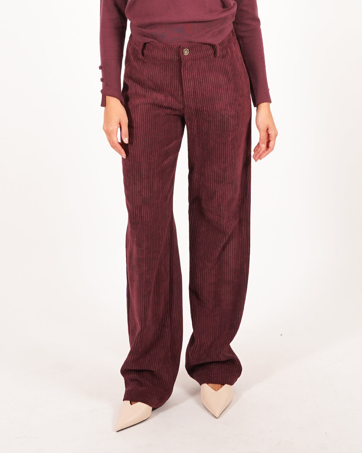 Pantaloni regular in velluto rocciatore - Mimas Uncategorized - Hope Abbigliamento e Accessori Donna Online